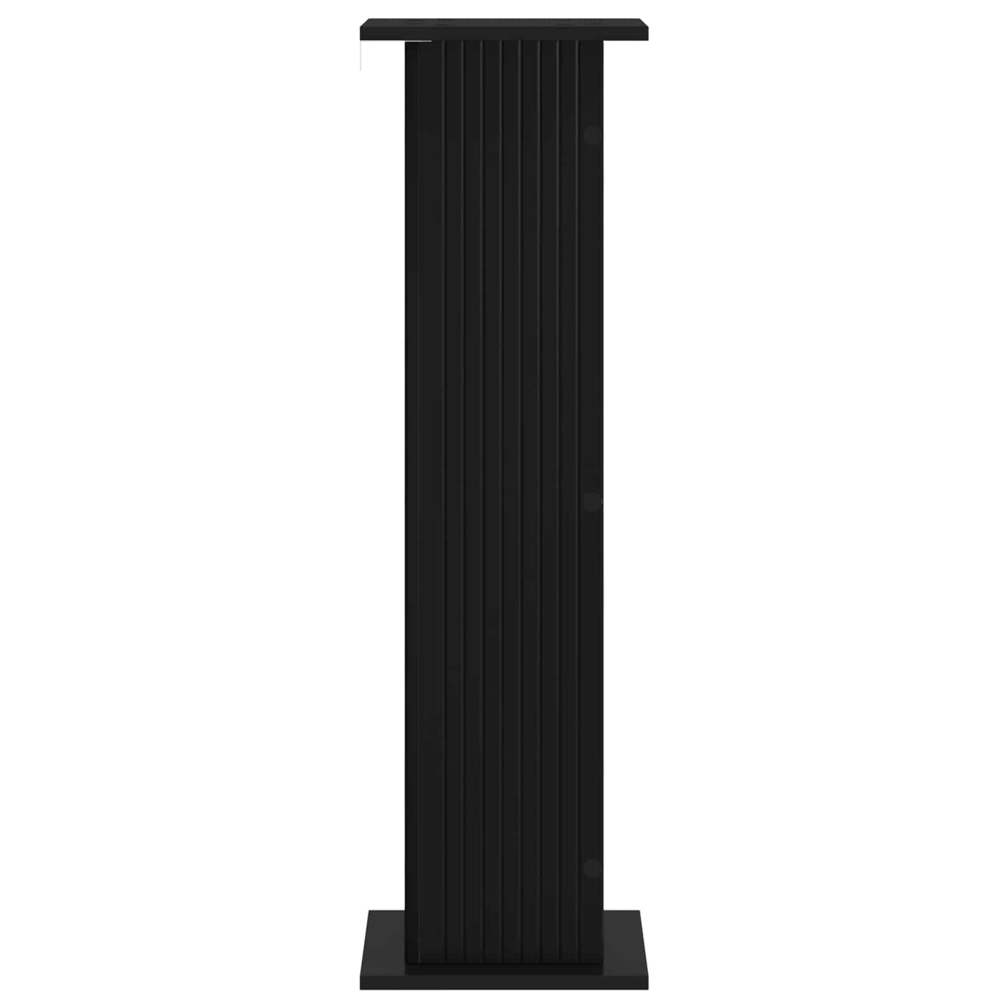 Növényállvány 2 pcs Fekete 30,5 x 30 x 100,5 cm Szerelt Fa