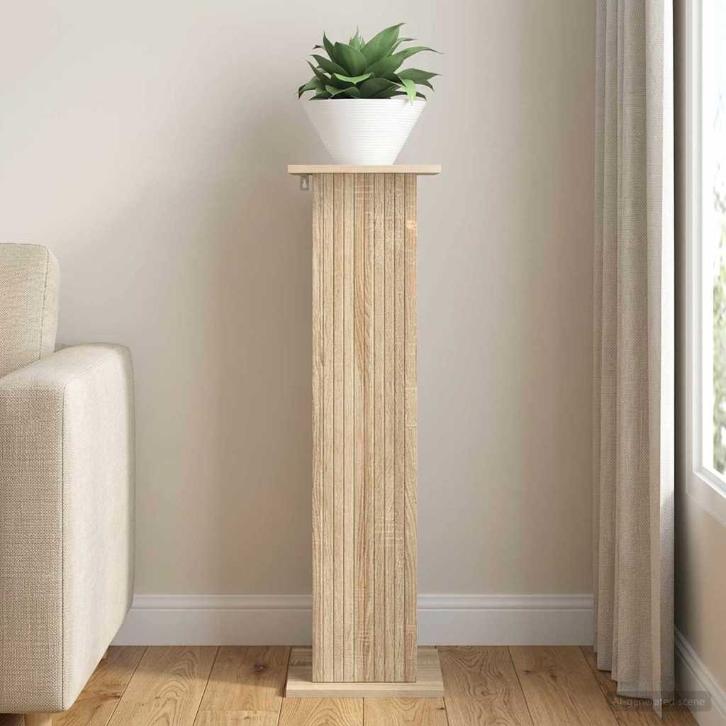 Növényállvány Sonoma Tölgy 30,5 x 30 x 100,5 cm Szerelt Fa