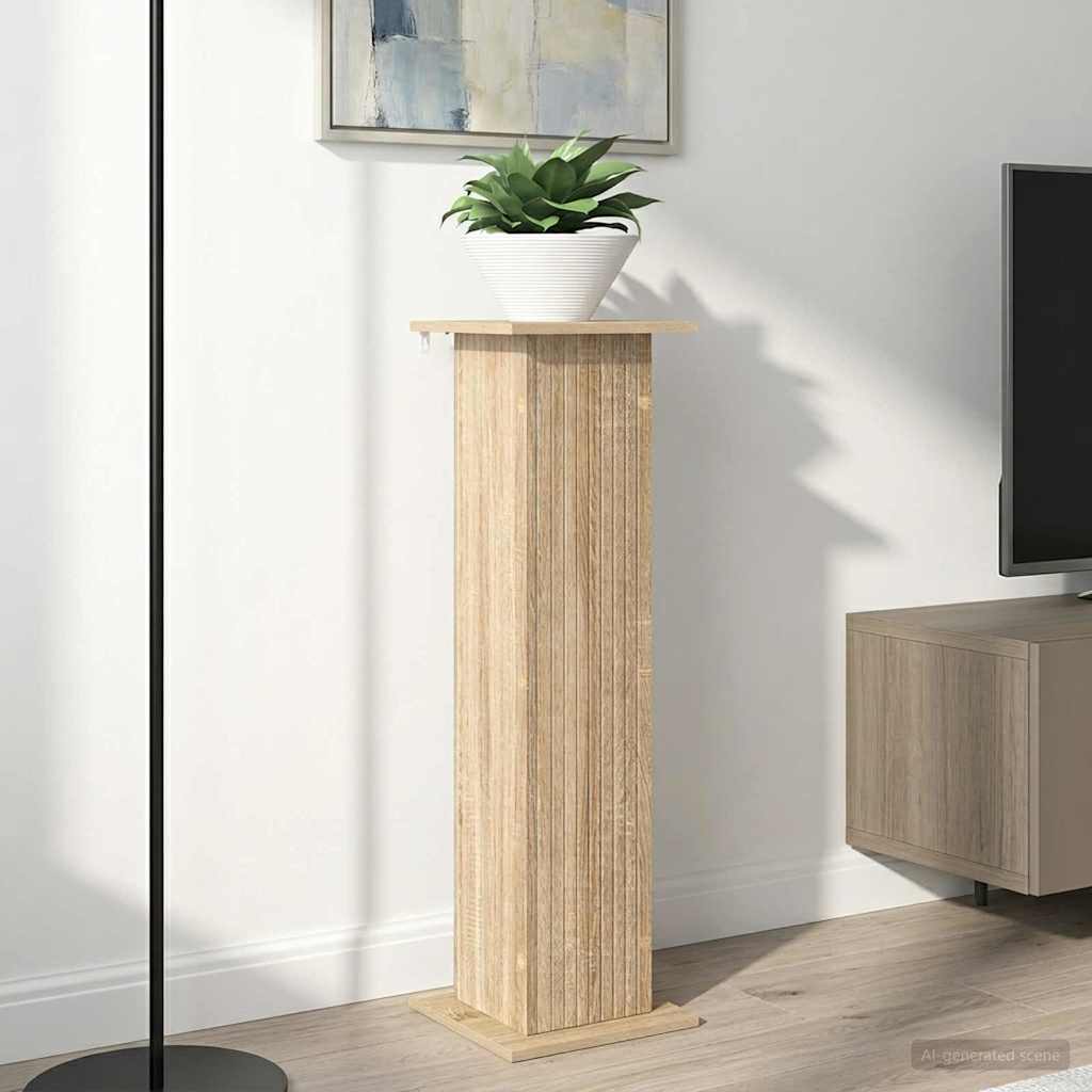 Növényállvány 2 pcs Sonoma Tölgy 30,5 x 30 x 100,5 cm