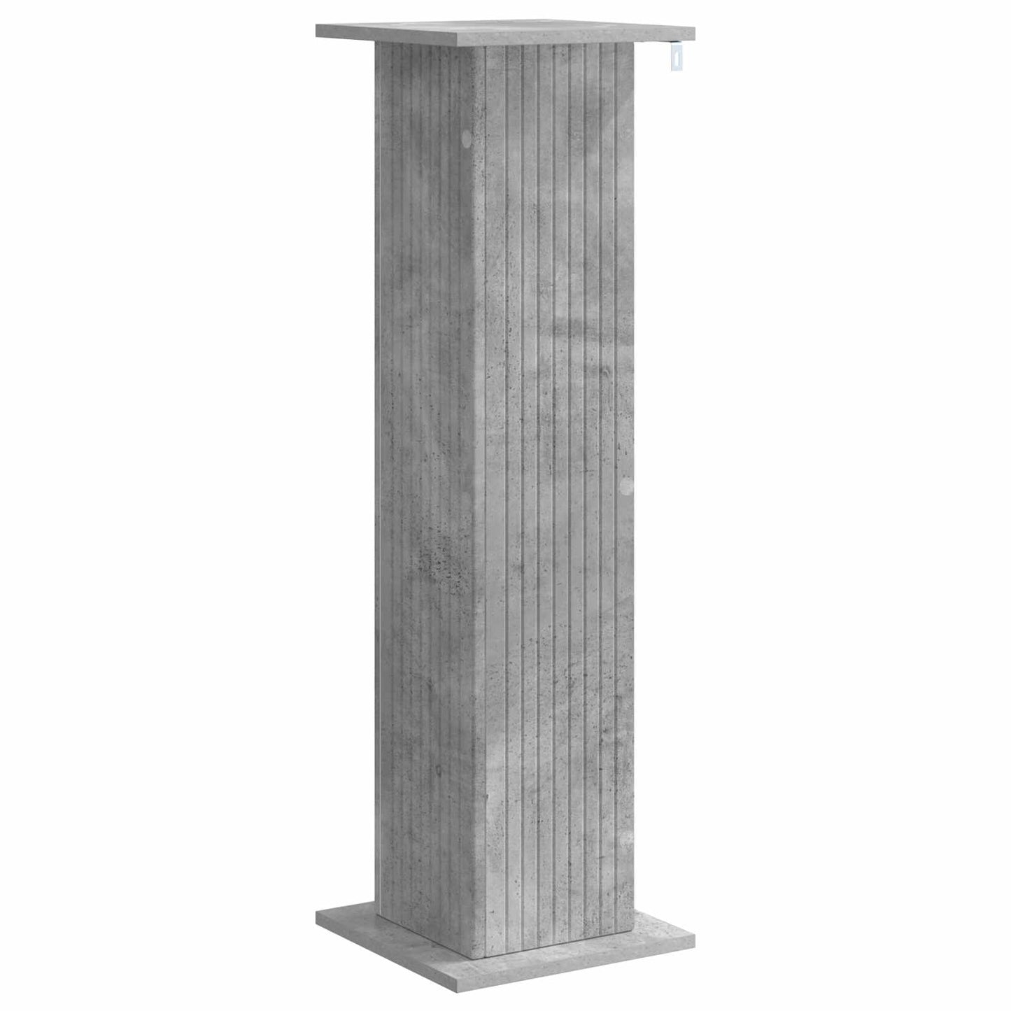 Növényállvány Betonszürke 30,5 x 30 x 100,5 cm Szerelt Fa