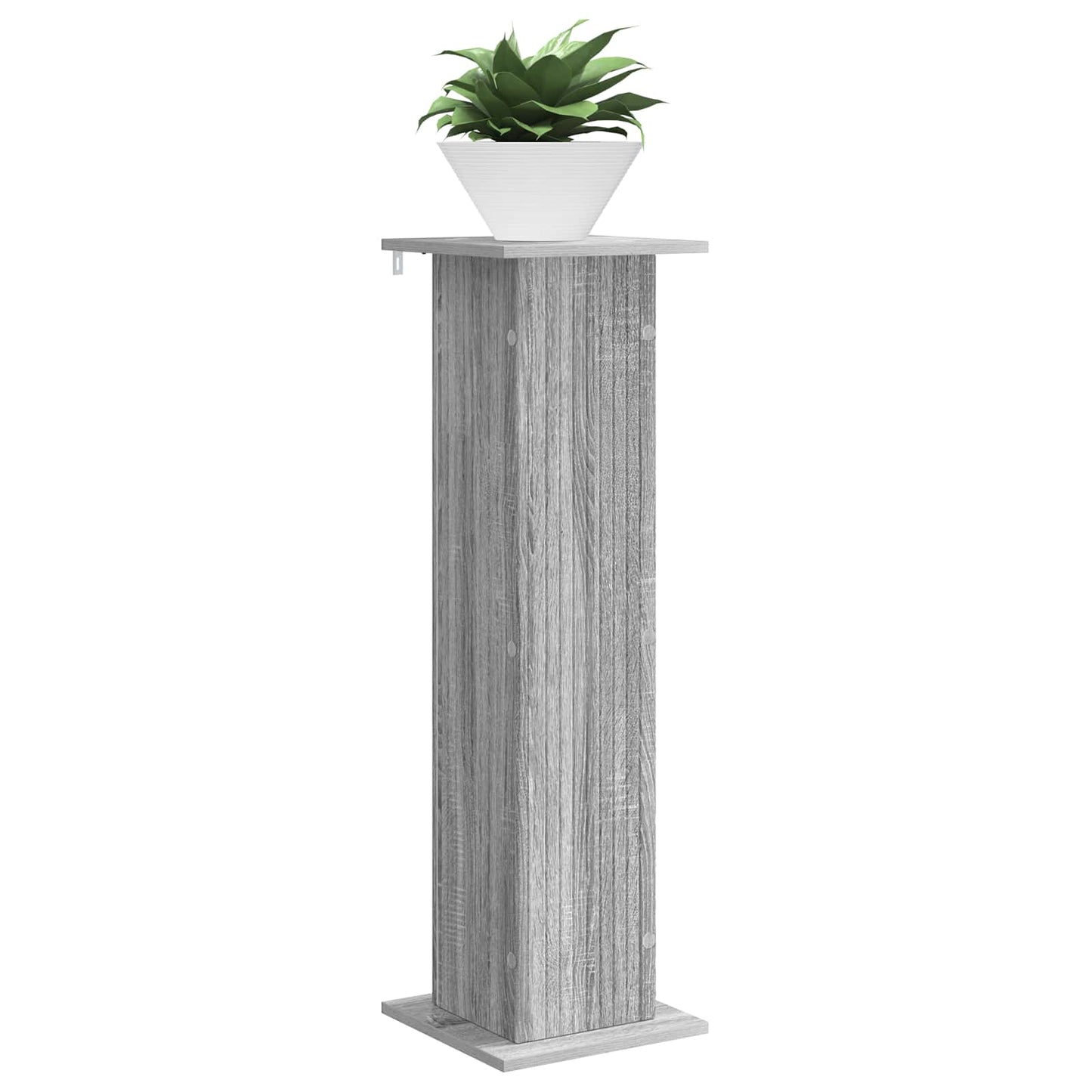 Növényállvány 2 pcs Szürke Sonoma 30,5 x 30 x 100,5 cm
