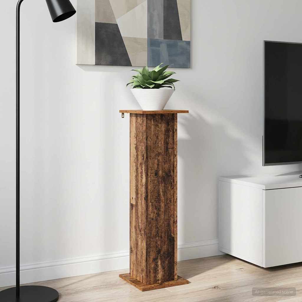 Növényállvány Antik Fa 30,5 x 30 x 100,5 cm Szerelt Fa