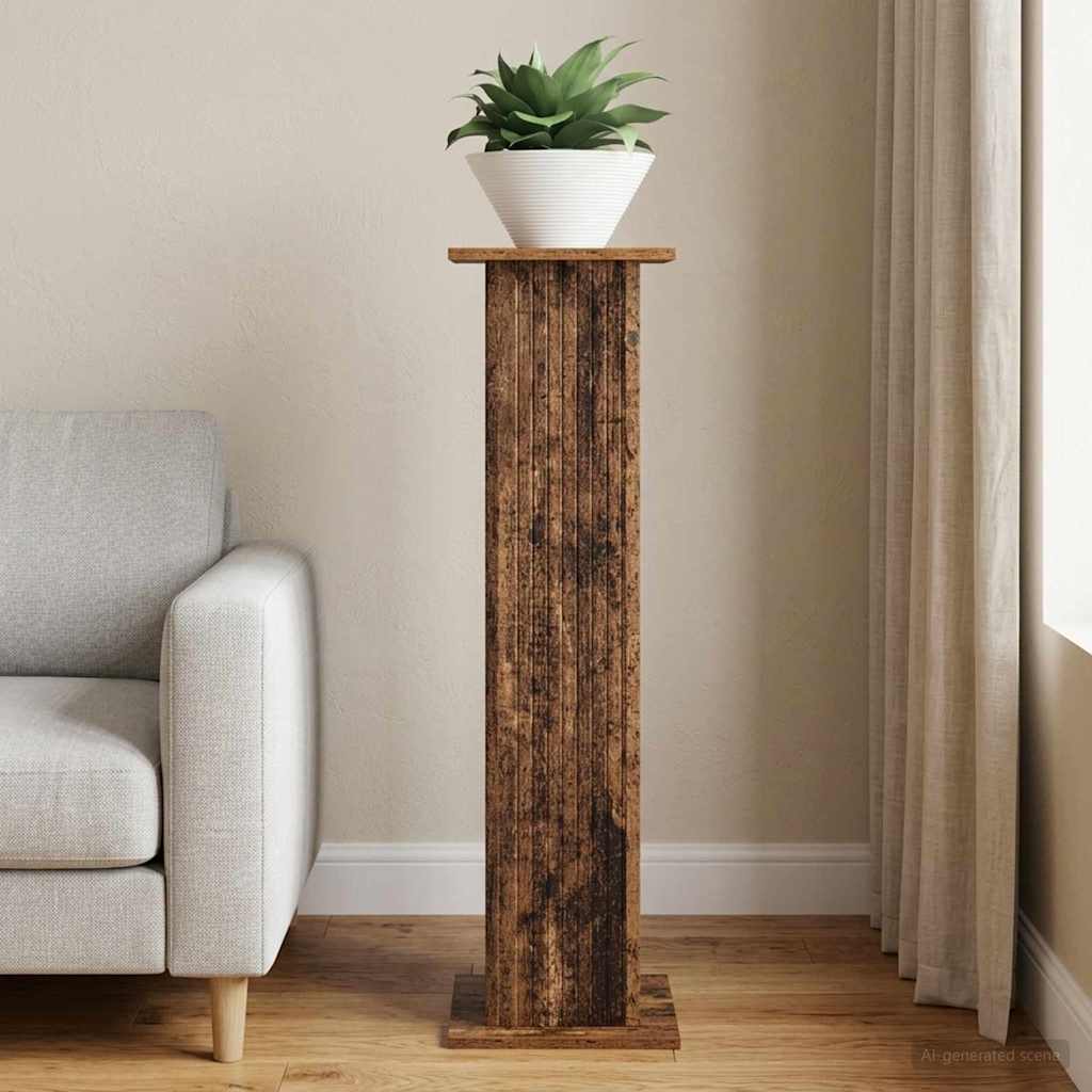 Növényállvány Antik Fa 30,5 x 30 x 100,5 cm Szerelt Fa