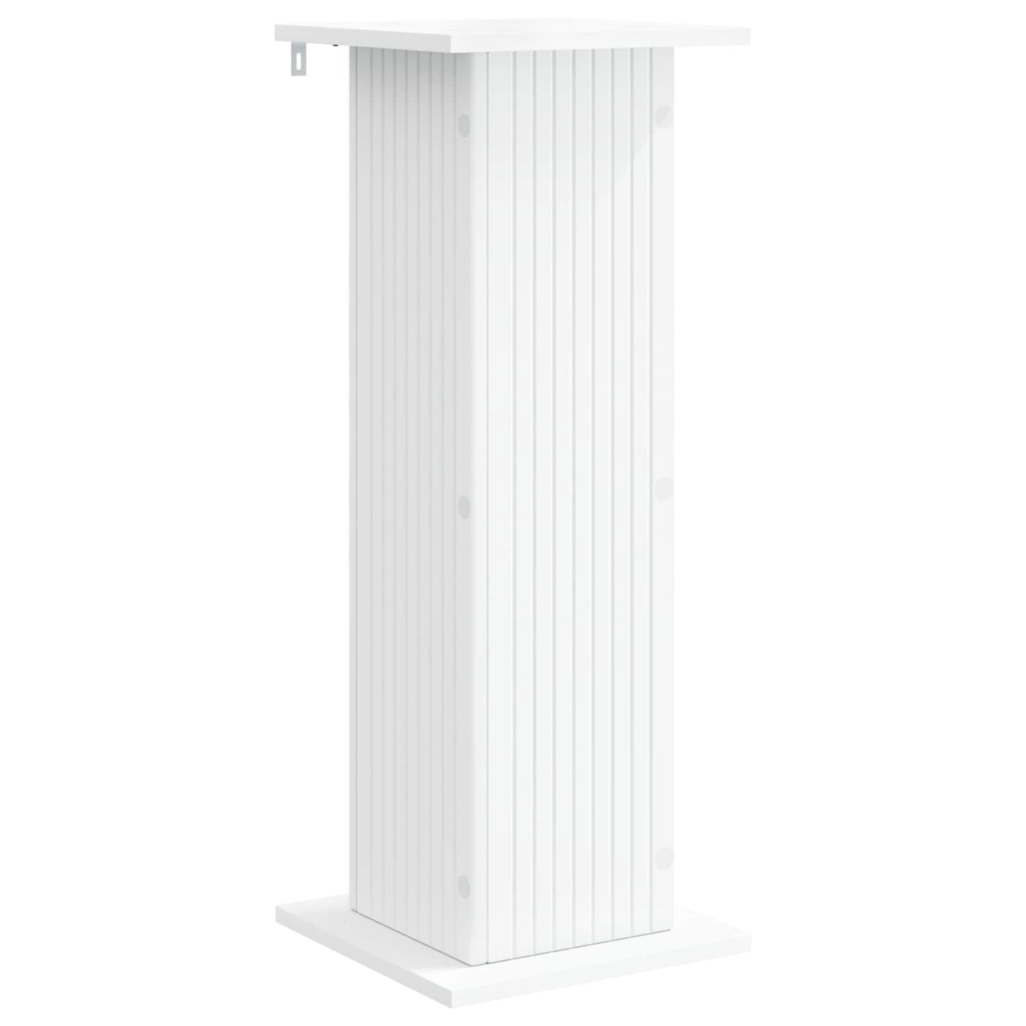 Növényállvány 2 pcs Fehér 30,5 x 30 x 80,5 cm Szerelt Fa