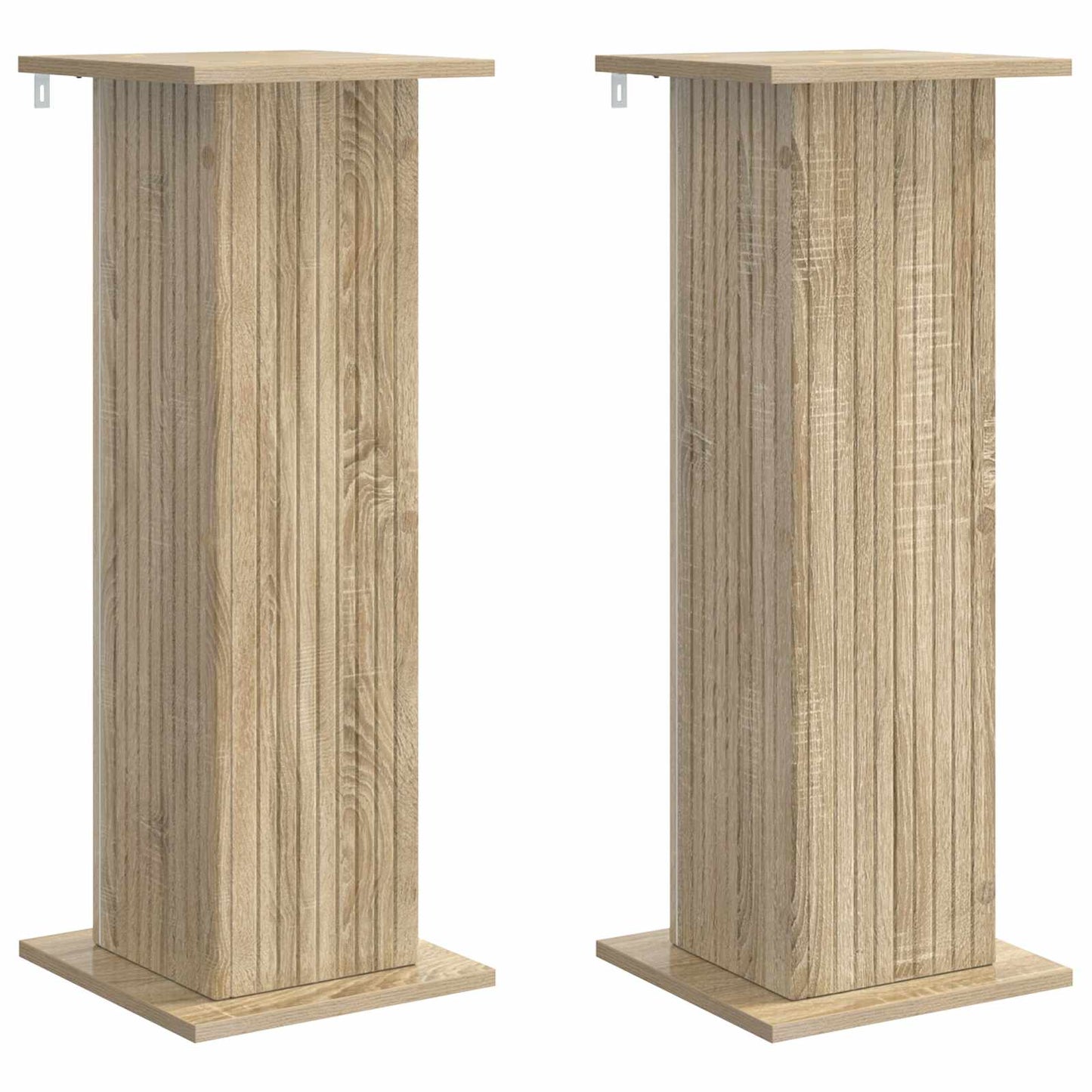 Növényállvány 2 pcs Sonoma Tölgy 30,5 x 30 x 80,5 cm Szerelt Fa