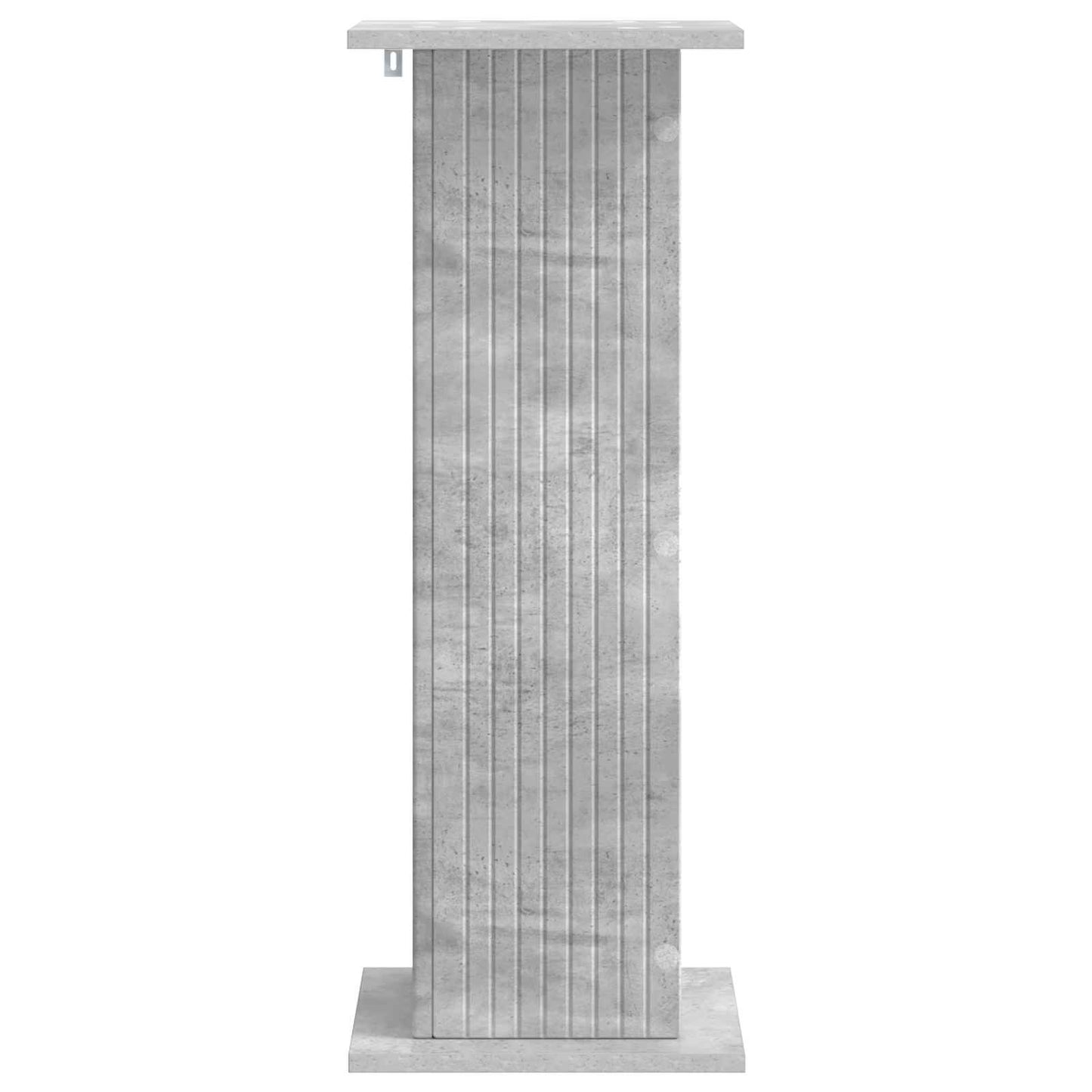 Növényállvány Betonszürke 30,5 x 30 x 80,5 cm Szerelt Fa