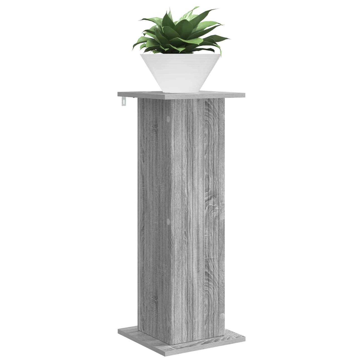 Növényállvány 2 pcs Szürke Sonoma 30,5 x 30 x 80,5 cm