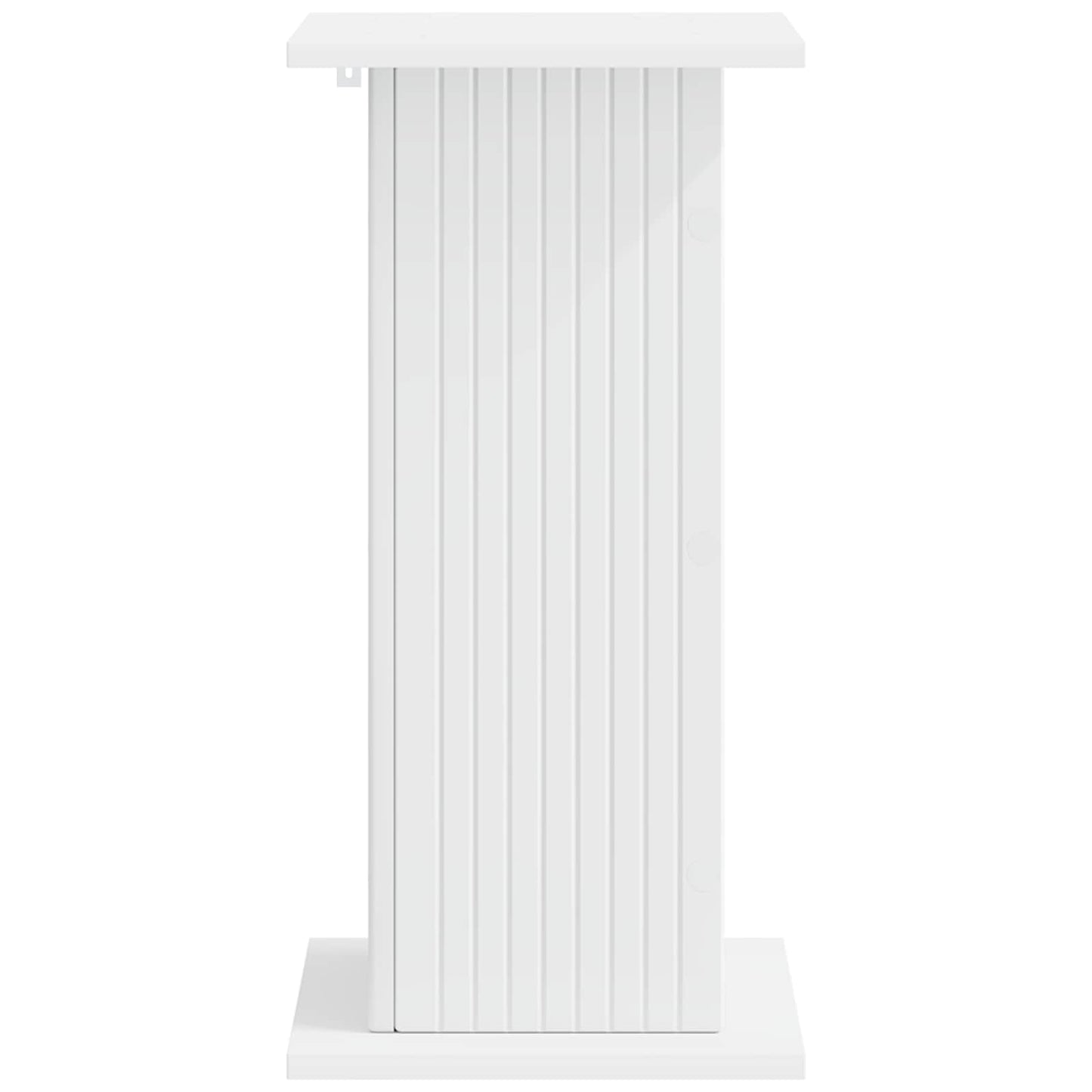 Növényállvány 2 pcs Fehér 30,5 x 30 x 60,5 cm Szerelt Fa