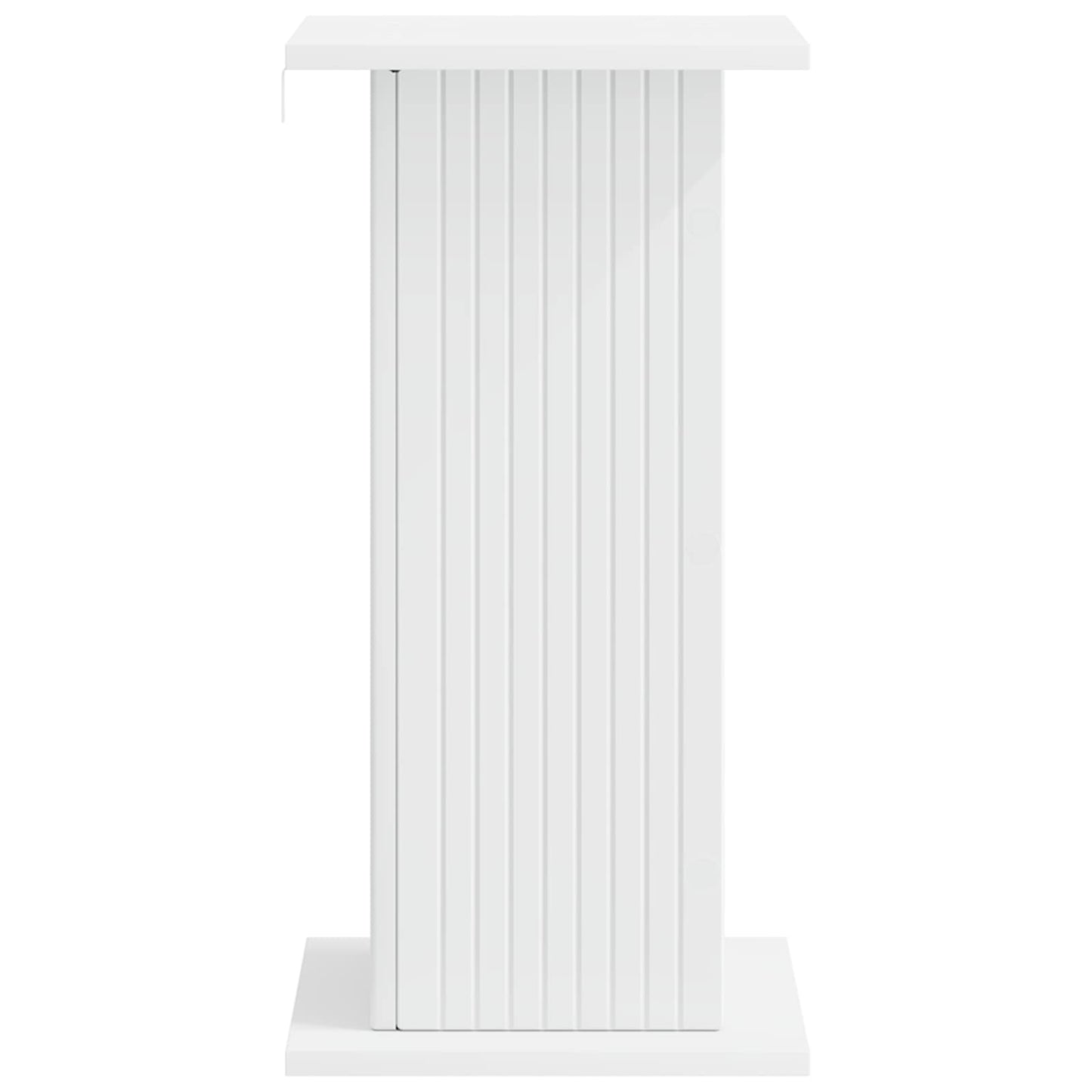 Növényállvány 2 pcs Fehér 30,5 x 30 x 60,5 cm Szerelt Fa