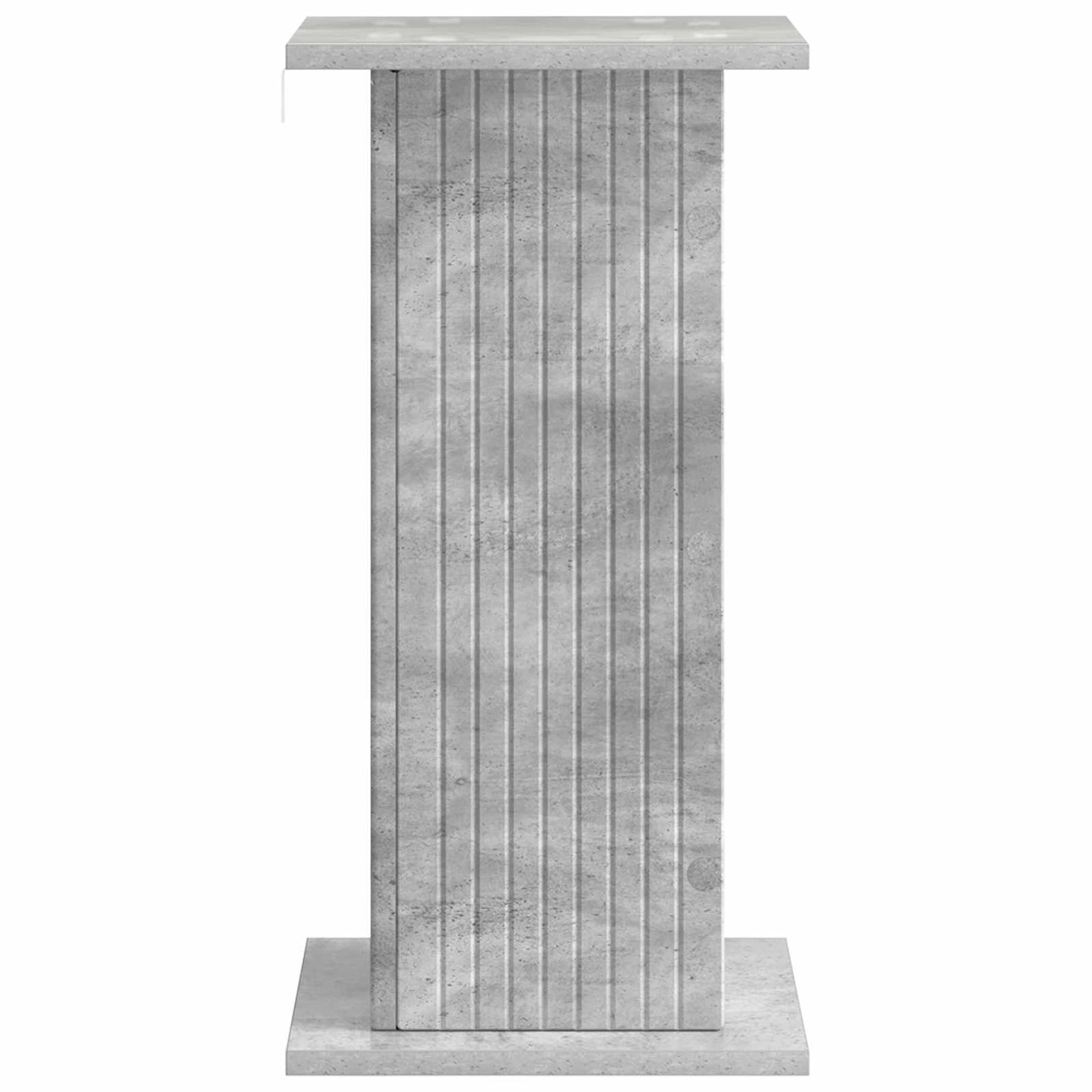 Növényállvány Betonszürke 30,5 x 30 x 60,5 cm Szerelt Fa