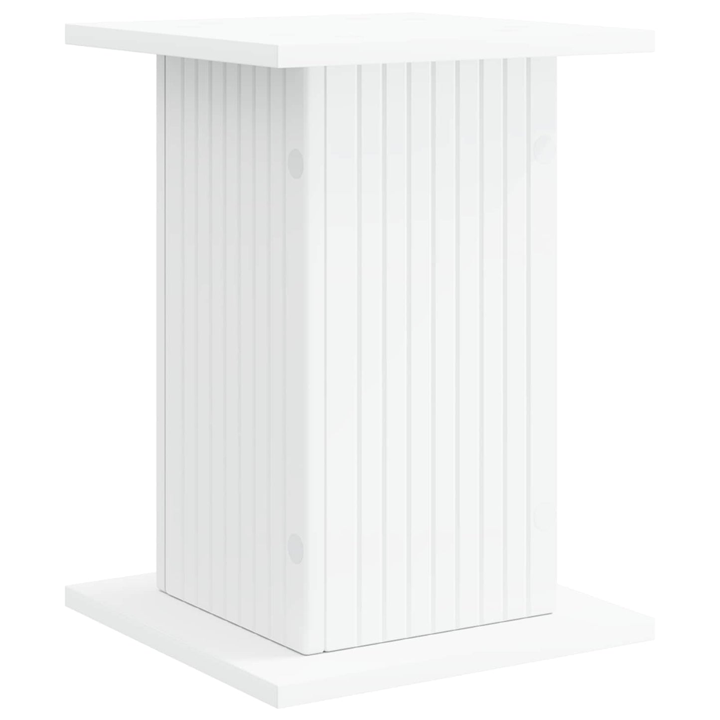 Növényállvány 2 pcs Fehér 30,5 x 30 x 43 cm Szerelt Fa