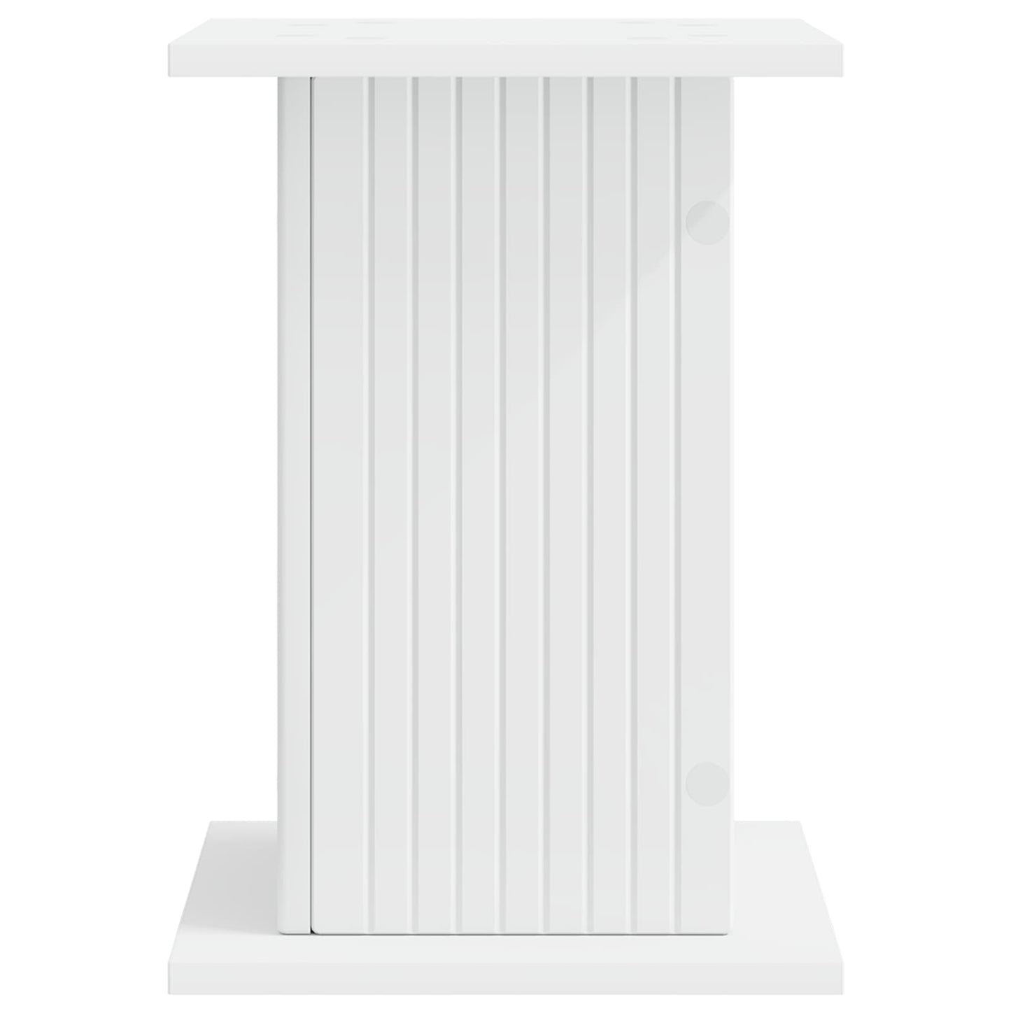 Növényállvány 2 pcs Fehér 30,5 x 30 x 43 cm Szerelt Fa