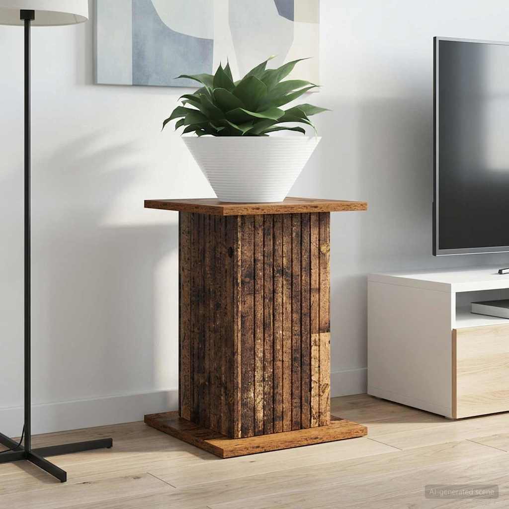 Növényállvány Antik Fa 30,5 x 30 x 43 cm Szerelt Fa