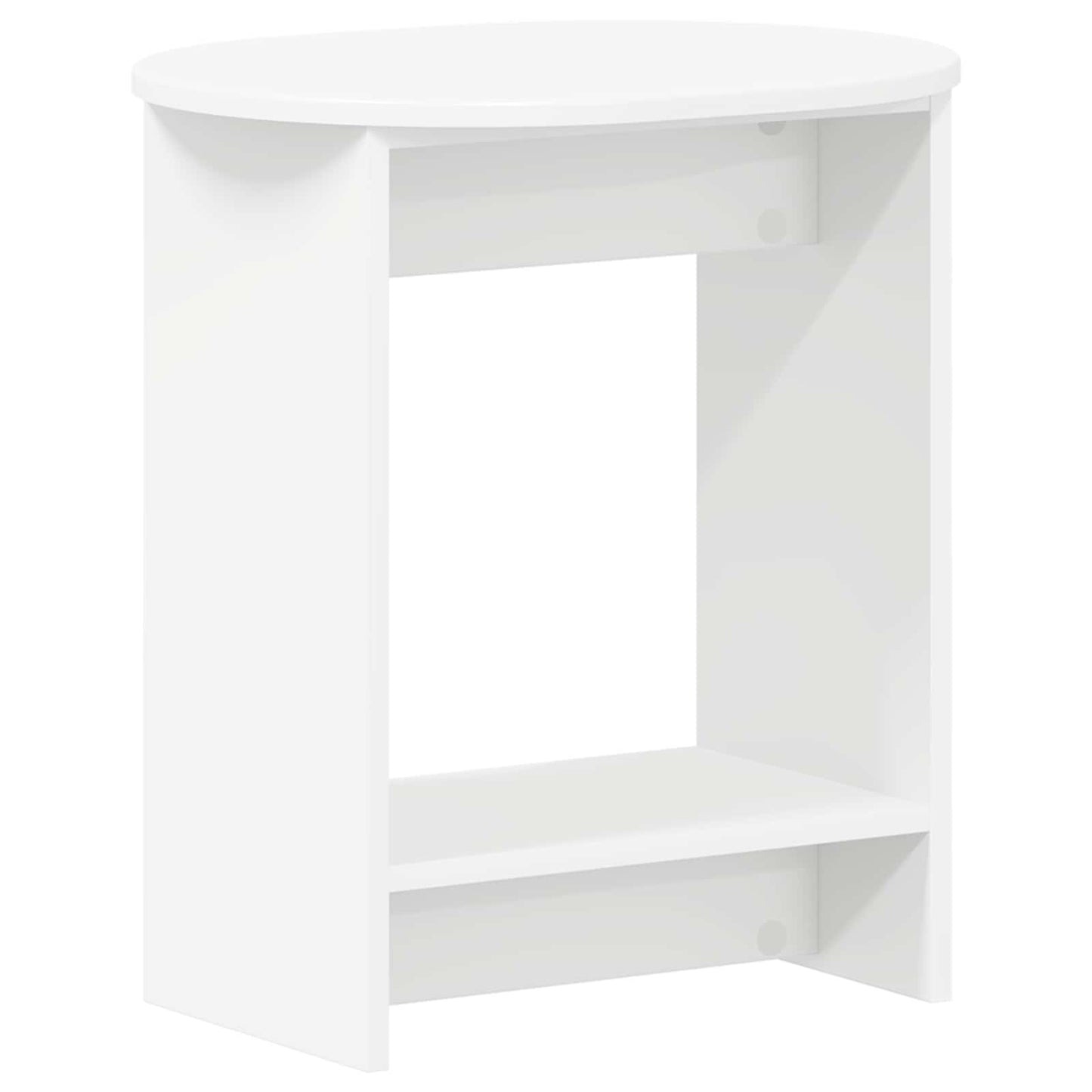 Oldal asztal Fehér 50 x 39,5 x 55 cm Szerelt Fa