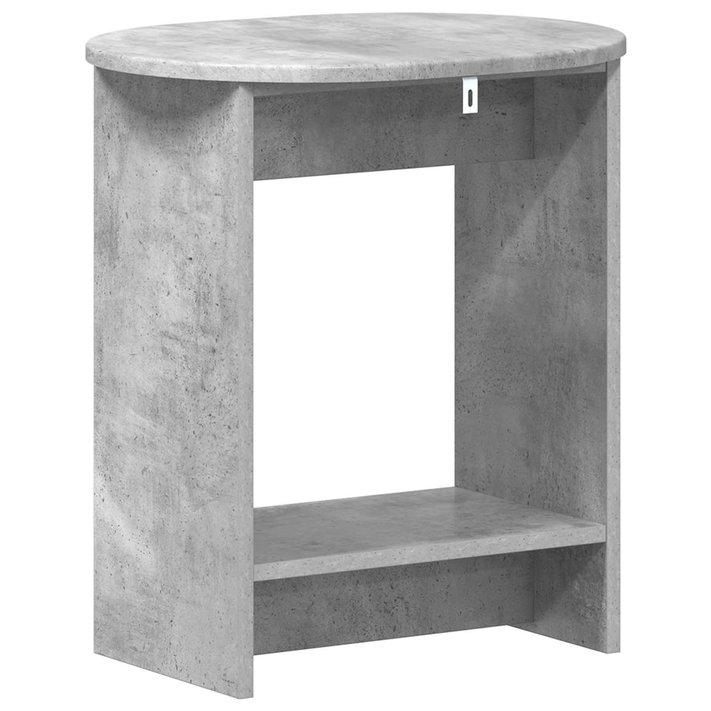 Oldal asztal Betonszürke 50 x 39,5 x 55 cm Szerelt Fa