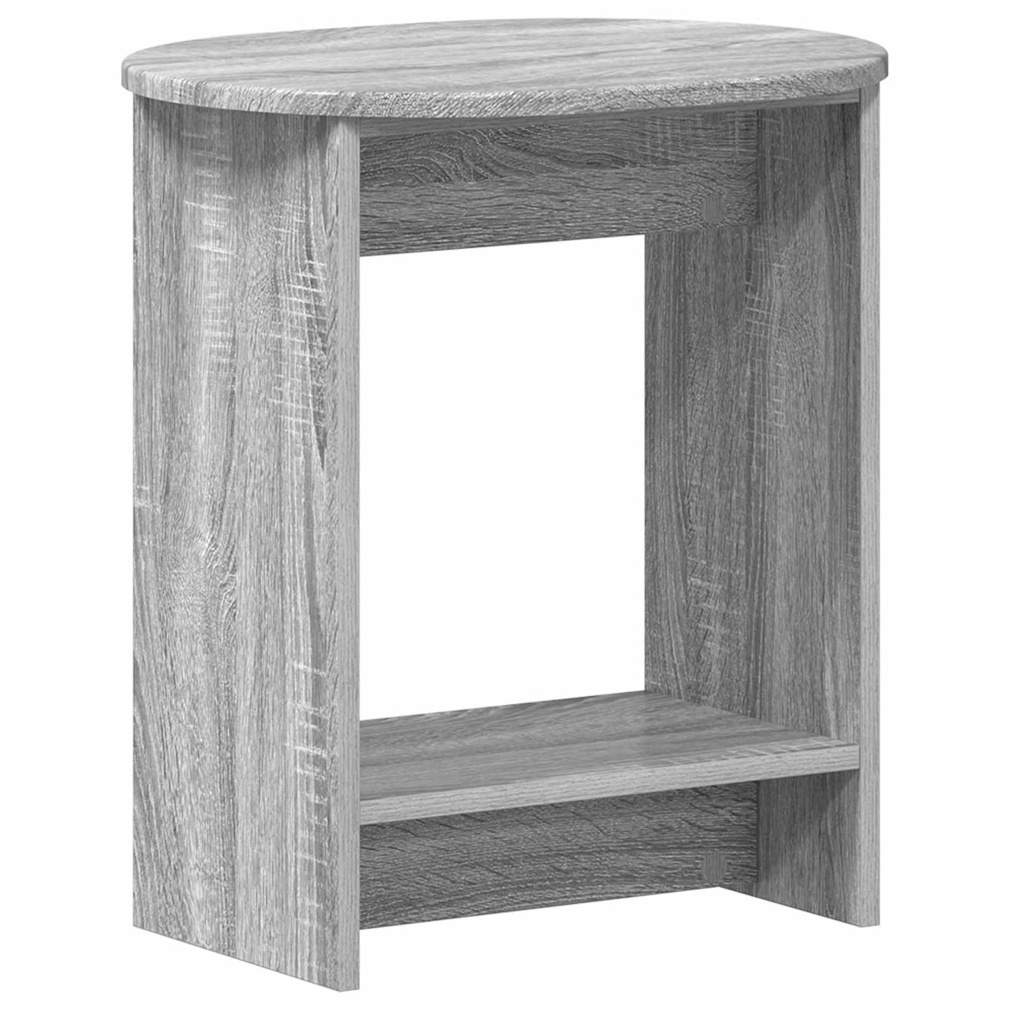 Oldal asztal Szürke Sonoma 50 x 39,5 x 55 cm Szerelt Fa