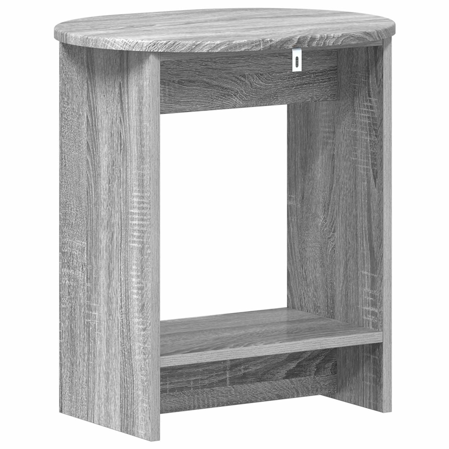 Oldal asztal Szürke Sonoma 50 x 39,5 x 55 cm Szerelt Fa