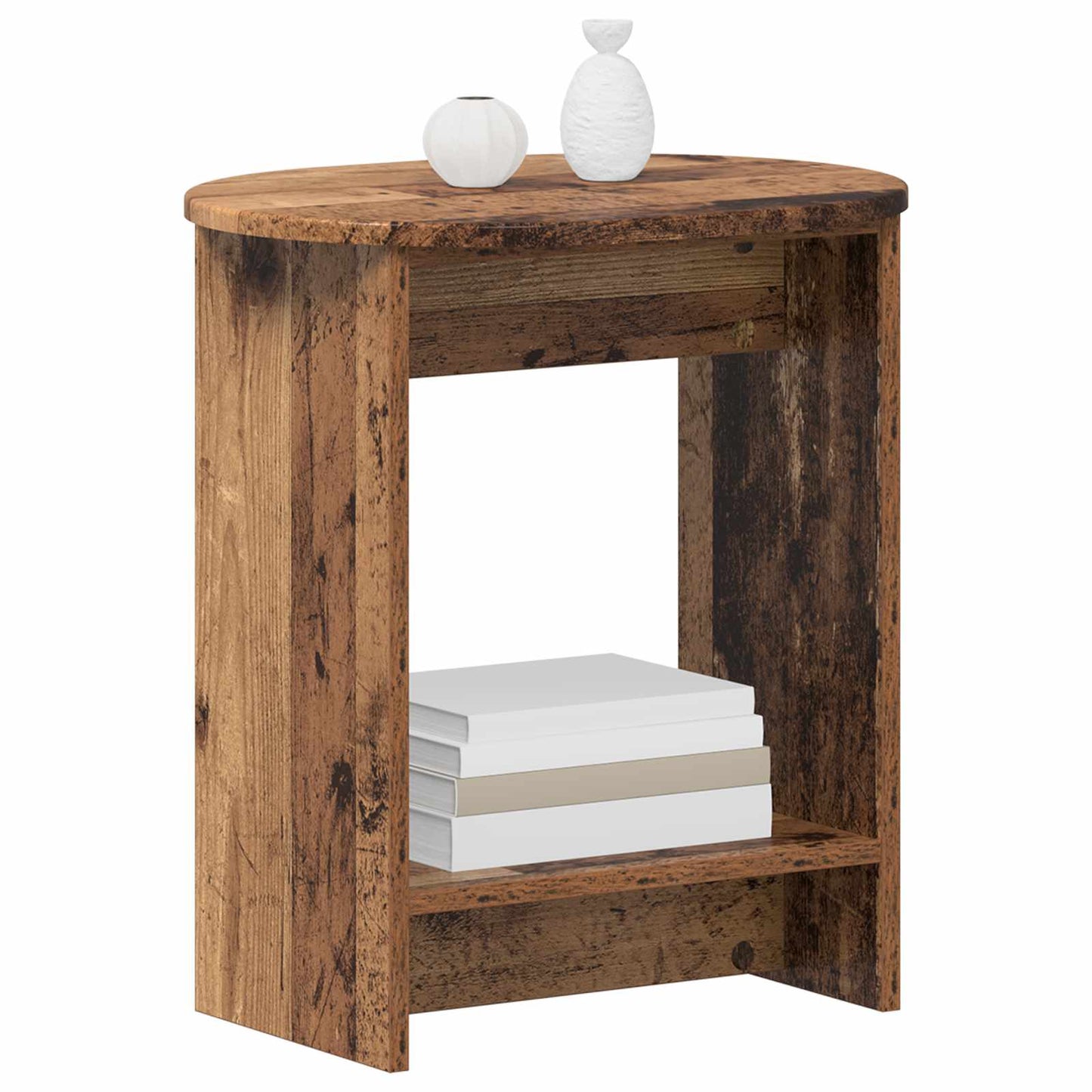 Oldal asztal Antik Fa 50 x 39,5 x 55 cm Szerelt Fa