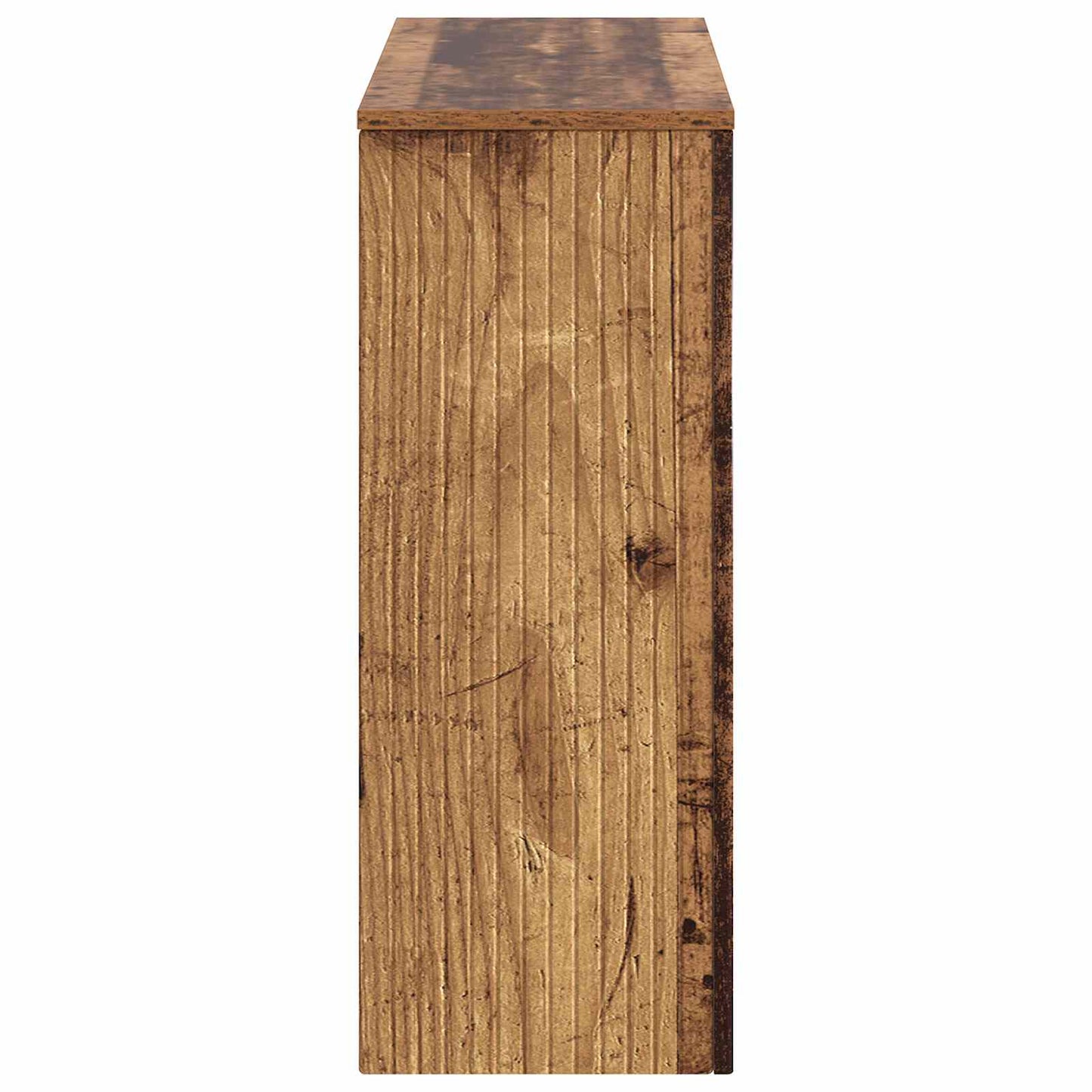 Konzolasztal Csíkos Öreg fa 101 x 29 x 74 cm Mérnöki fa