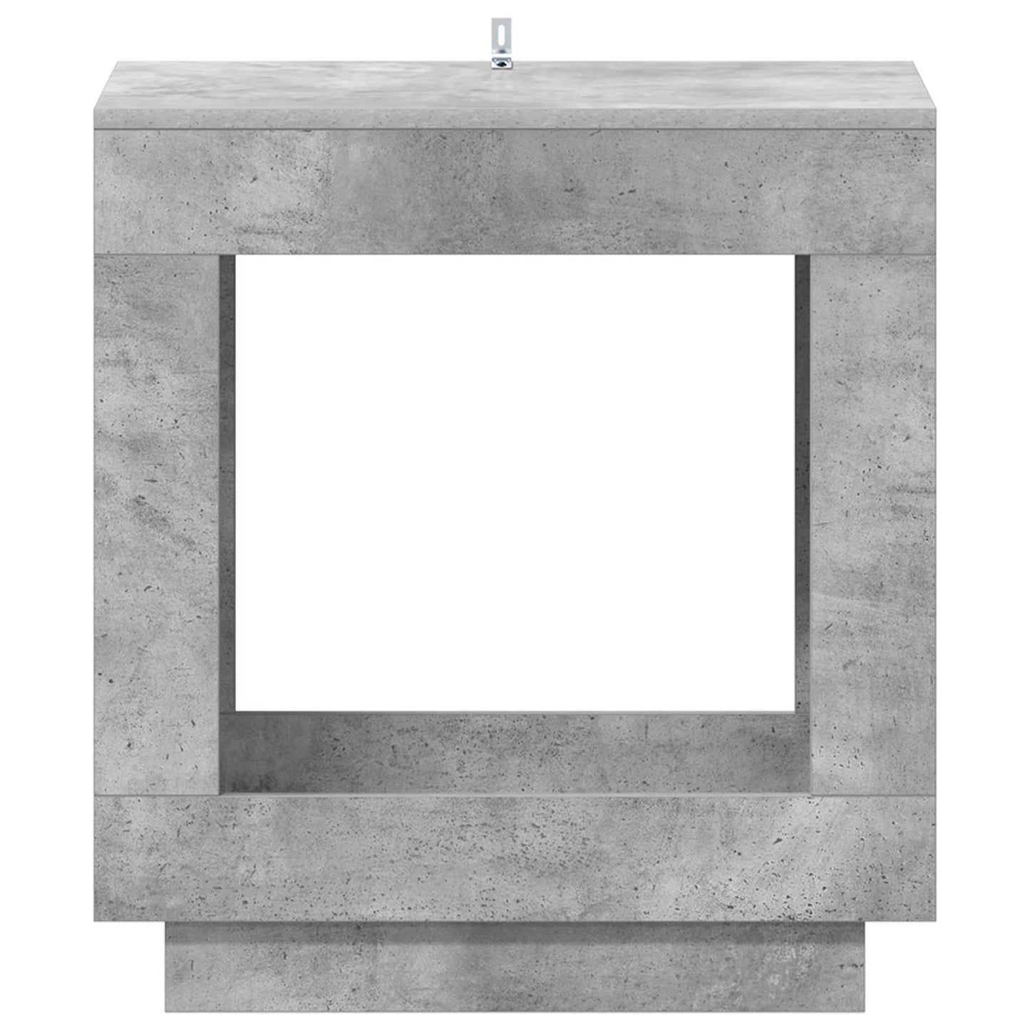 Oldal asztal Betonszürke 60 x 40 x 65 cm Szerelt Fa