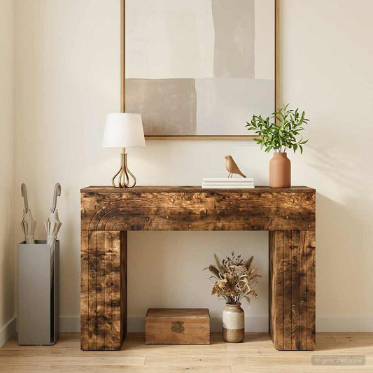 Dohányzóasztal Füstös Tölgy 102 x 35 x 75 cm Szerelt Fa