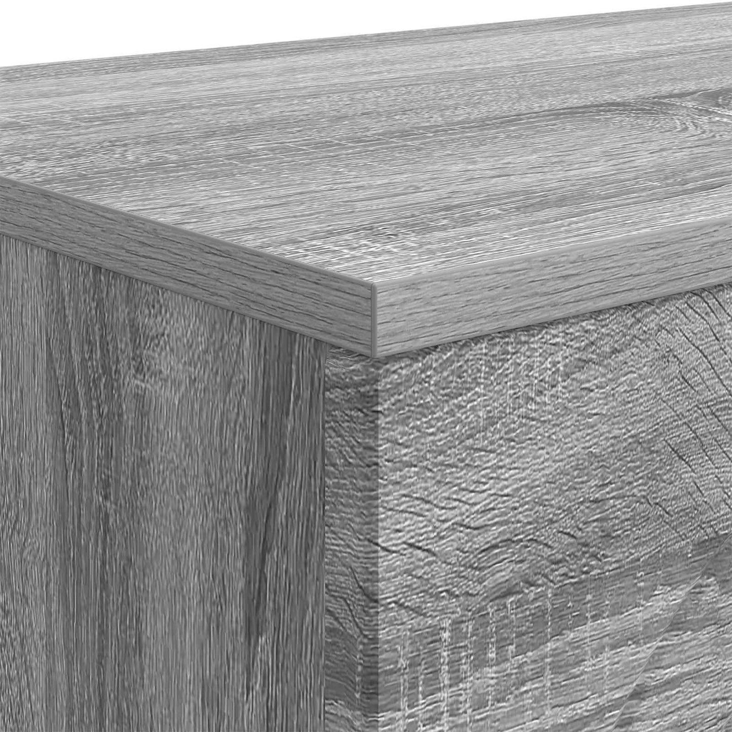 Dohányzóasztal Szürke Sonoma 102 x 35 x 75 cm Szerelt Fa