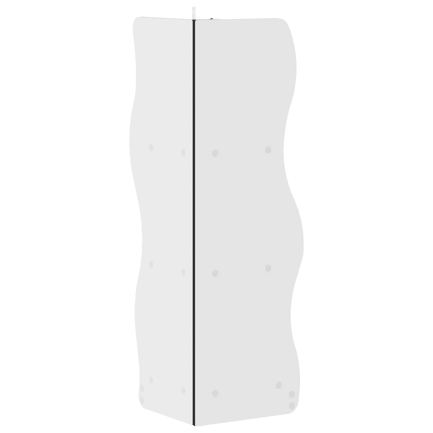 Sarokpolc polcokkal Fekete 34 x 33 x 102 cm Szerelt Fa