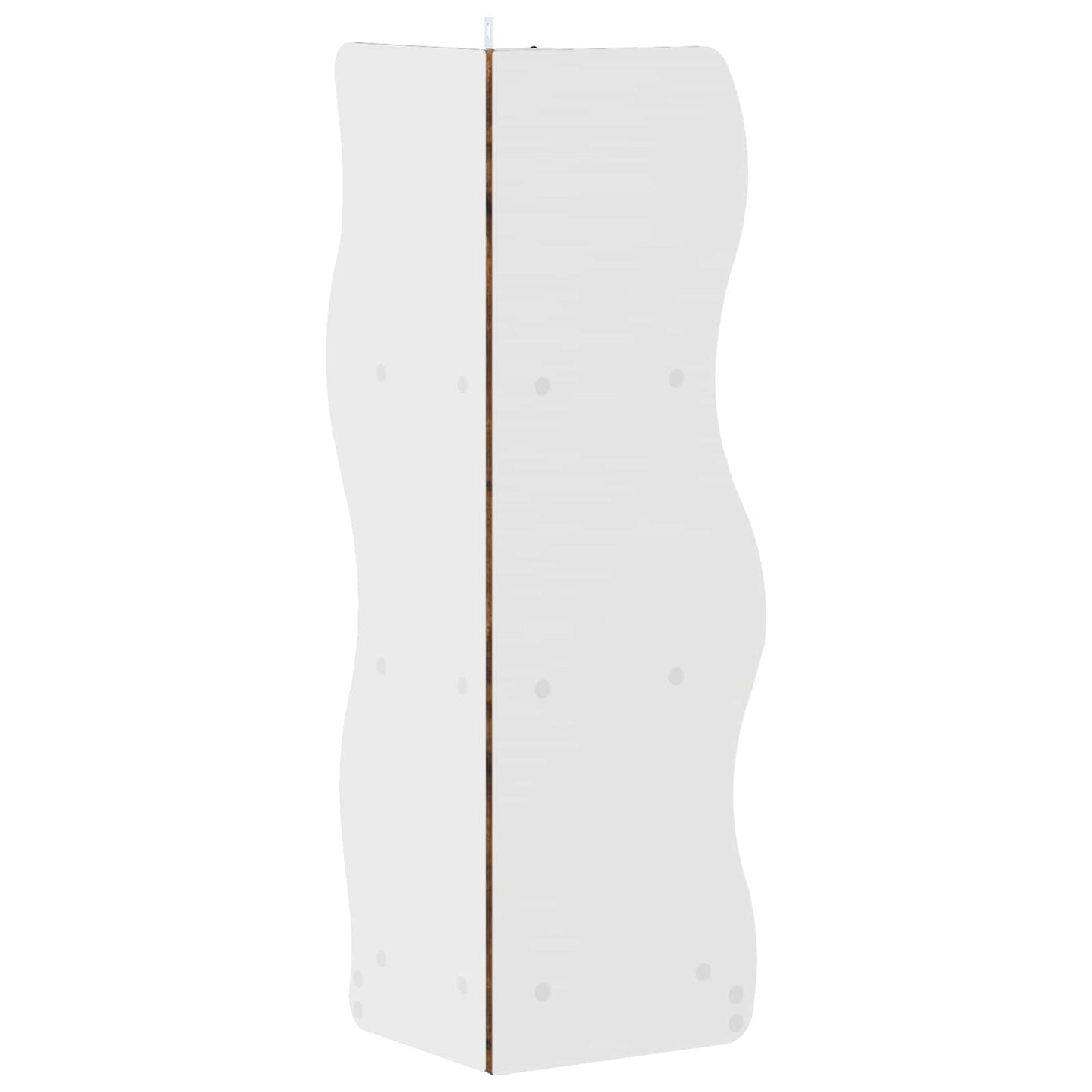 Sarokpolc polcokkal Füstös Tölgy 34 x 33 x 102 cm Szerelt Fa
