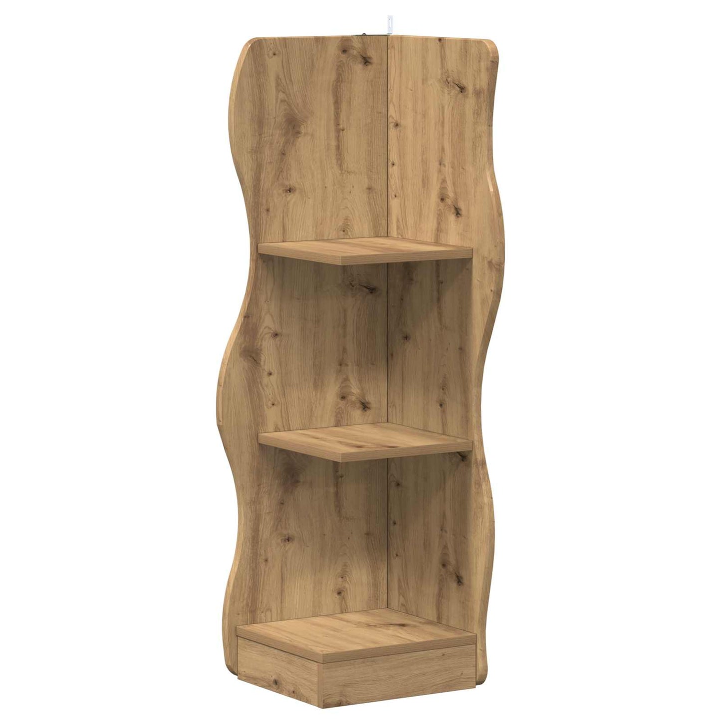 Sarokpolc Kézműves Tölgy 34 x 33 x 102 cm Szerelt Fa