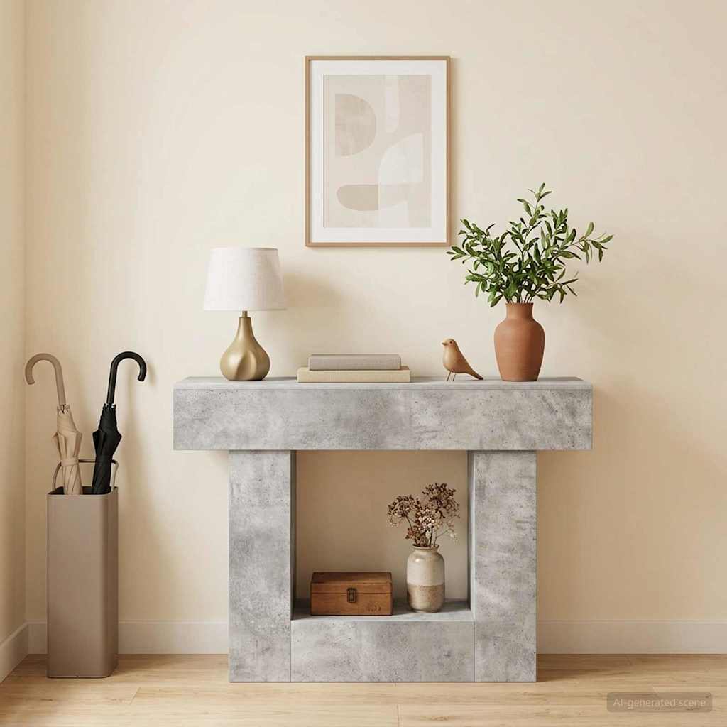 Beton Szürke 101 x 30 x 74 cm