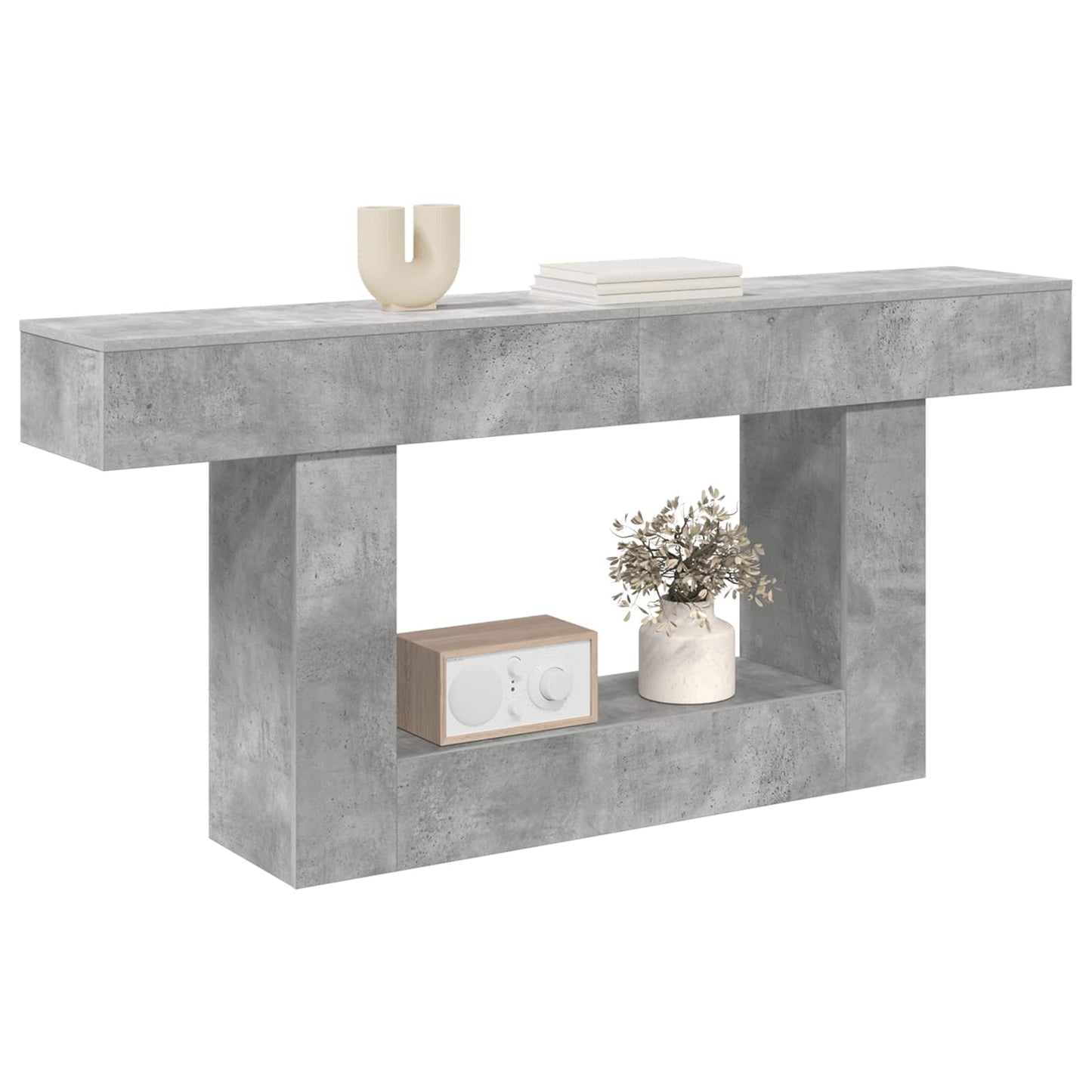 Beton Szürke 160 x 30 x 74 cm