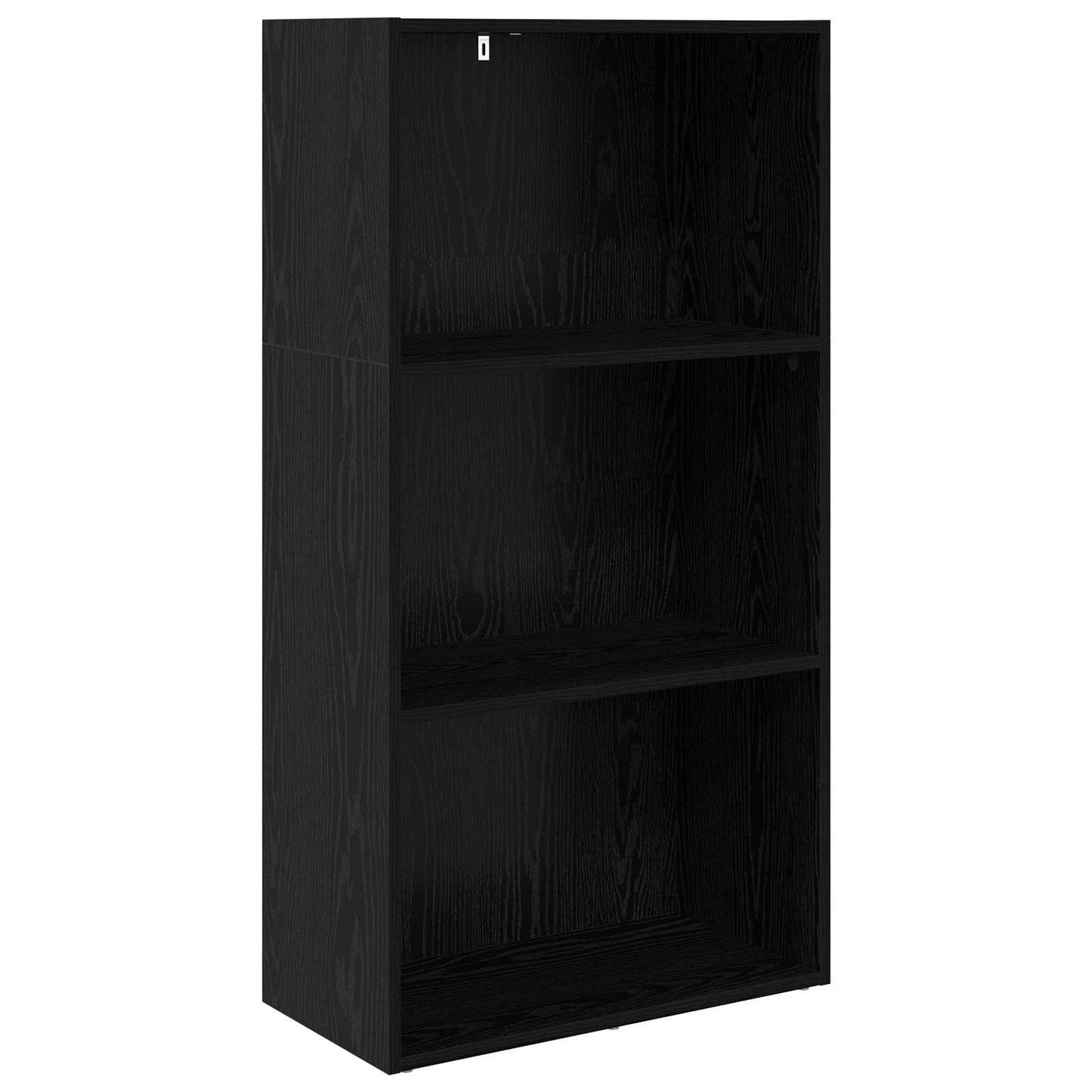 Könyvespolc 60 x 30 x 114 cm Szerelt Fa Fekete tölgy