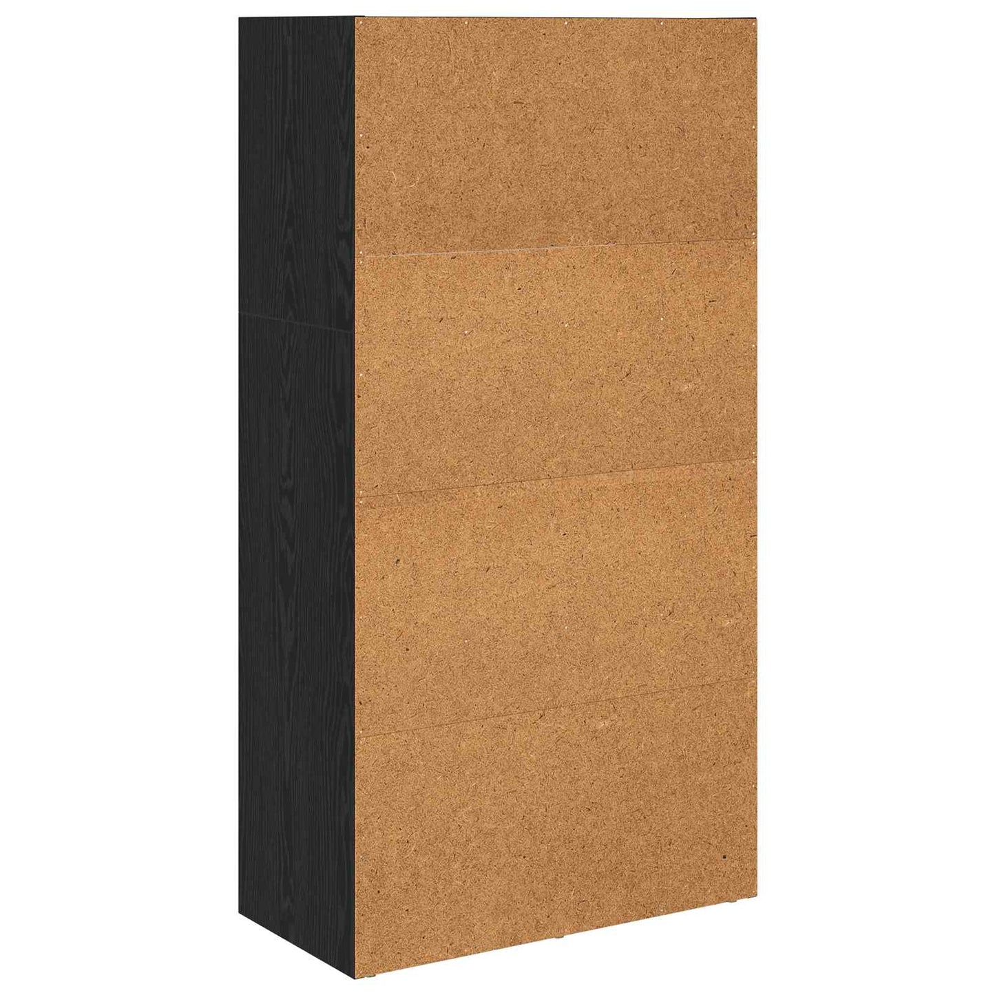 Könyvespolc 60 x 30 x 114 cm Szerelt Fa Fekete tölgy