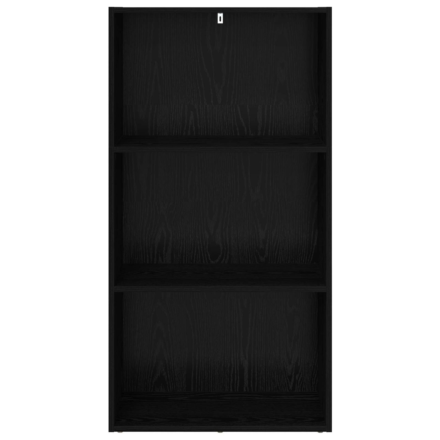 Könyvespolc 60 x 30 x 114 cm Szerelt Fa Fekete tölgy