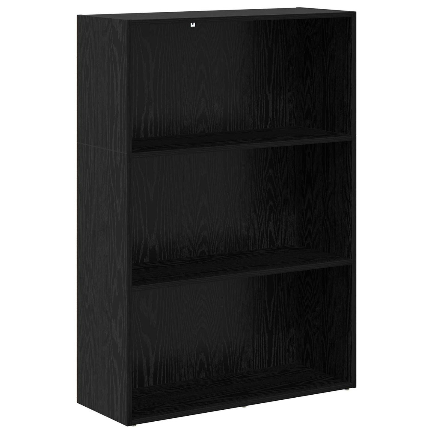Könyvespolc 80 x 30 x 114 cm Szerelt Fa Fekete tölgy
