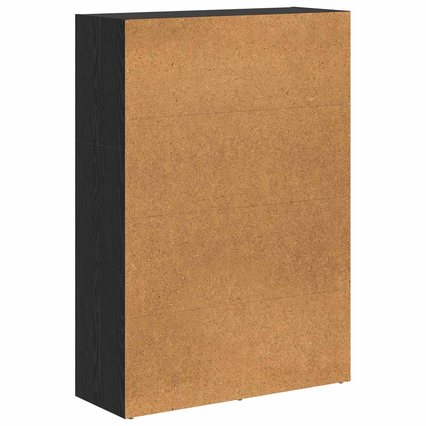 Könyvespolc 80 x 30 x 114 cm Szerelt Fa Fekete tölgy