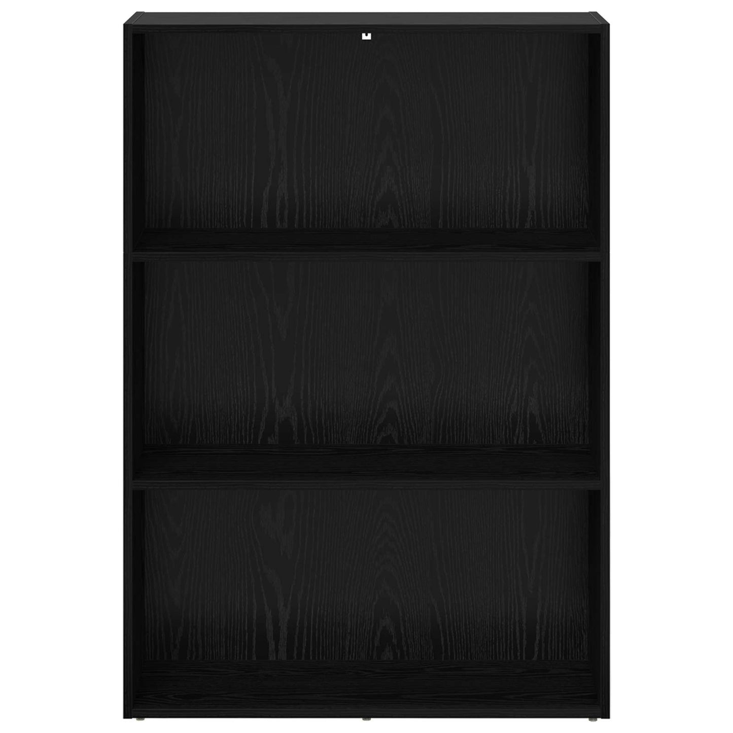 Könyvespolc 80 x 30 x 114 cm Szerelt Fa Fekete tölgy