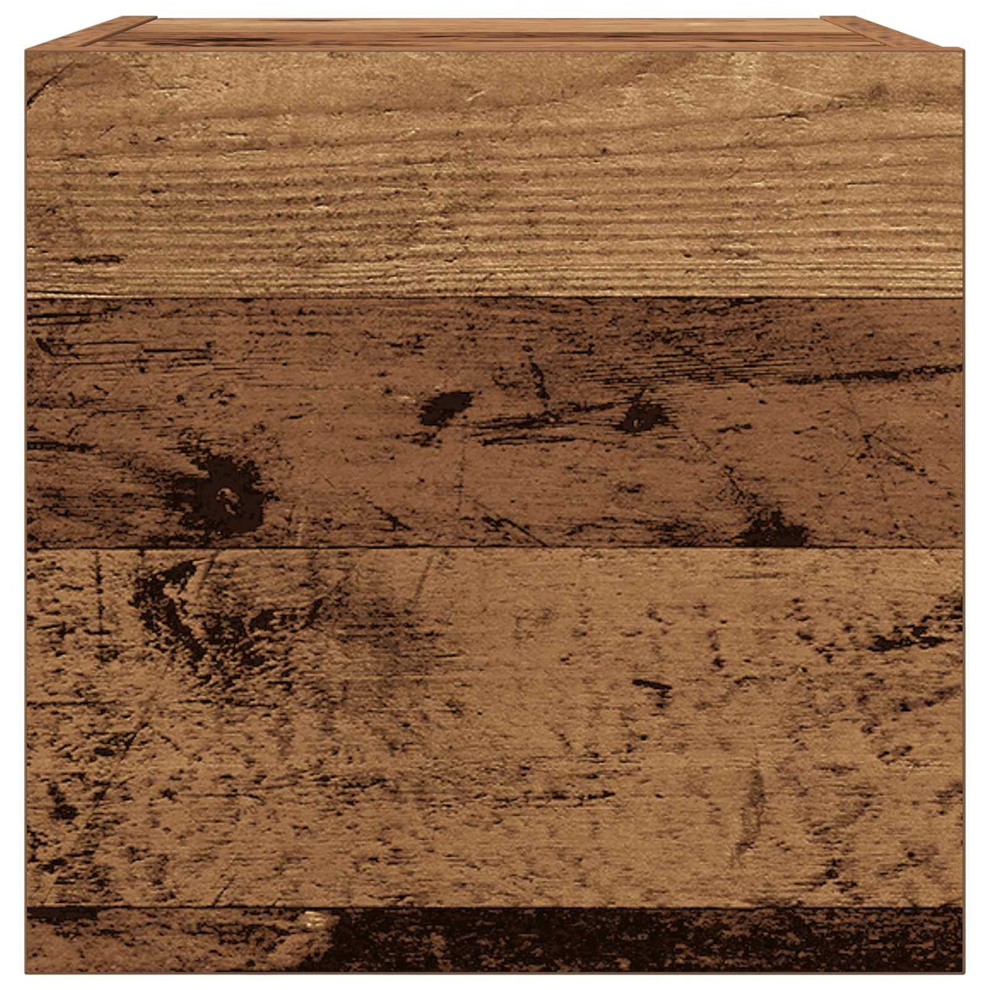 Fali TV Szekrény Antik Fa 30,5 x 30 x 30 cm Szerelt Fa
