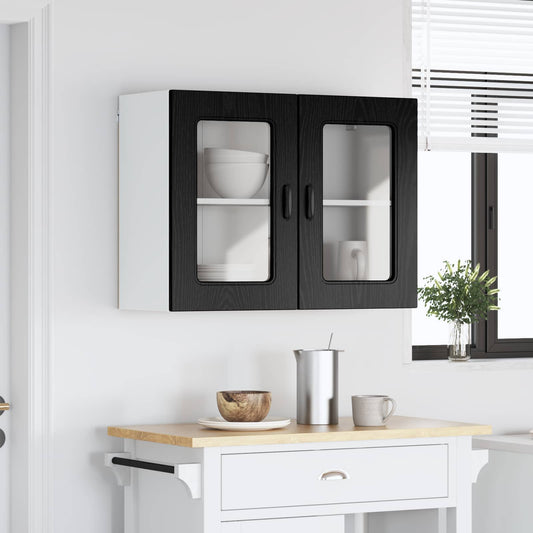 Mosogatógép panel Kalmar Fekete tölgy 80 x 31 x 60 cm Faanyag