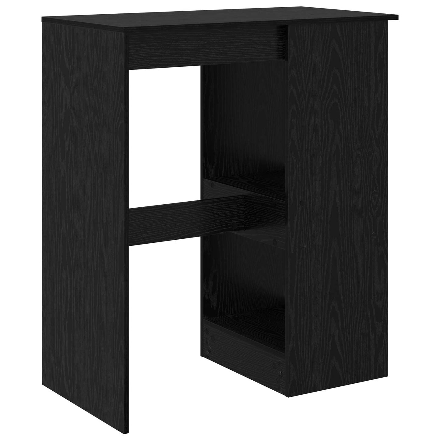 Bárasztal 90 x 47.5 x 103.5 cm Szerelt Fa Fekete tölgy