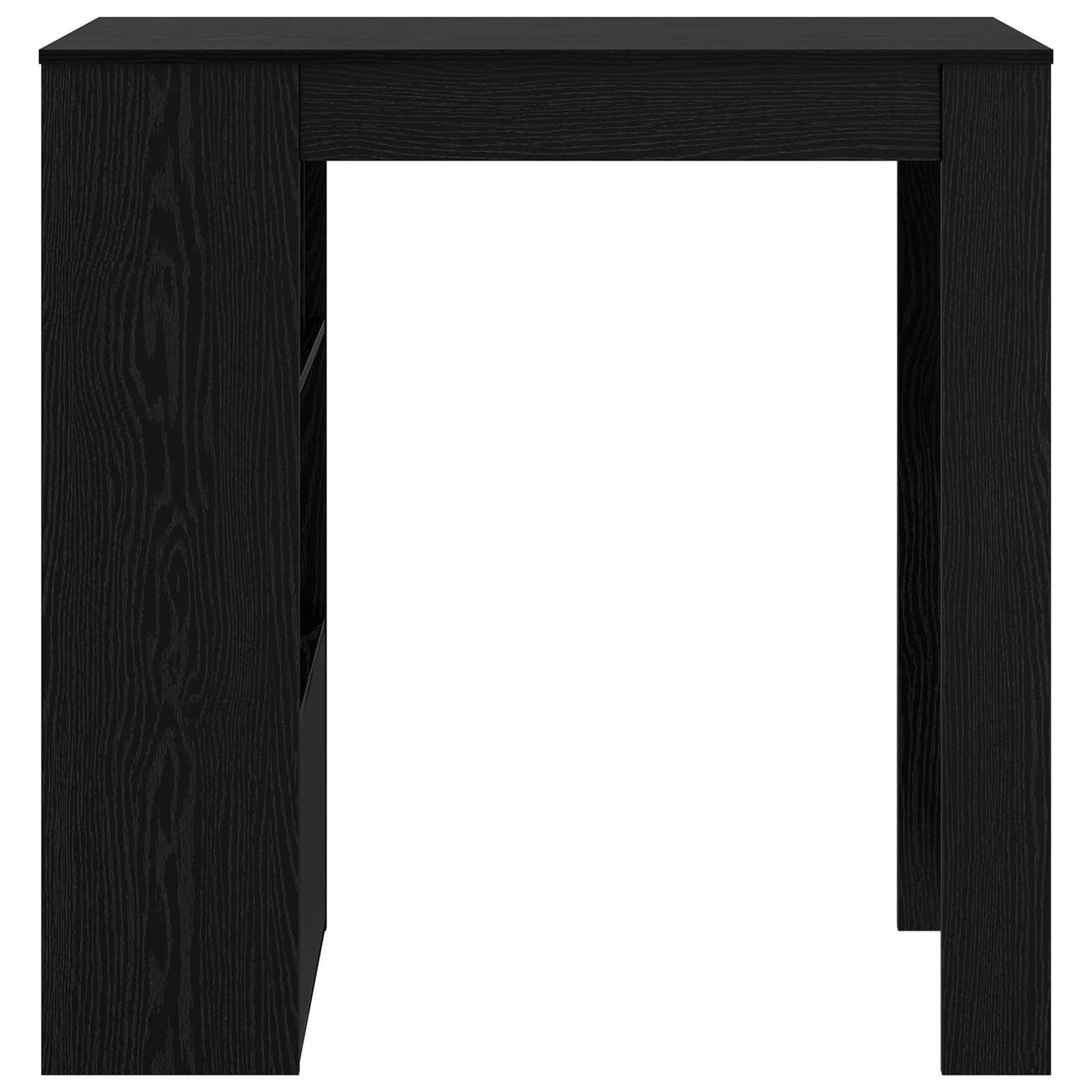 Bárasztal 102 x 50 x 103,5 cm Szerelt Fa Fekete tölgy