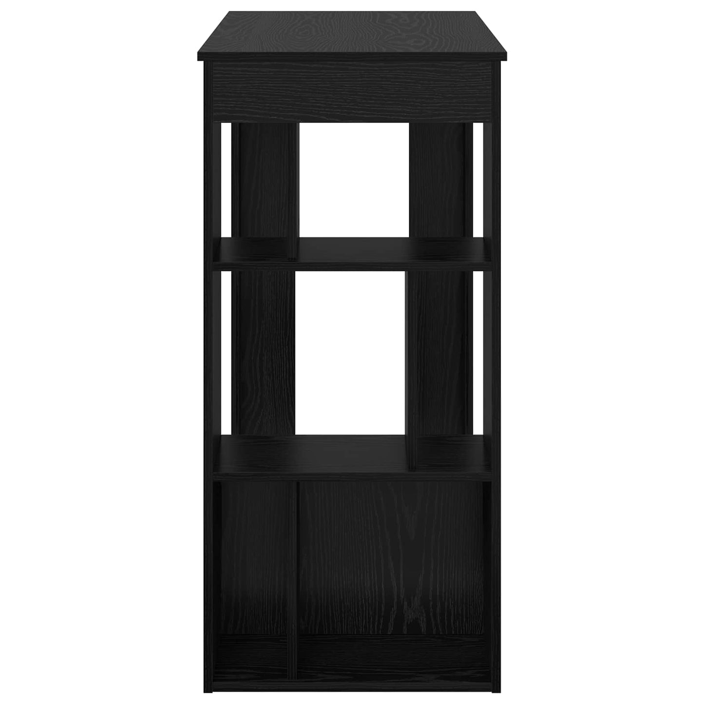 Bárasztal 102 x 50 x 103,5 cm Szerelt Fa Fekete tölgy