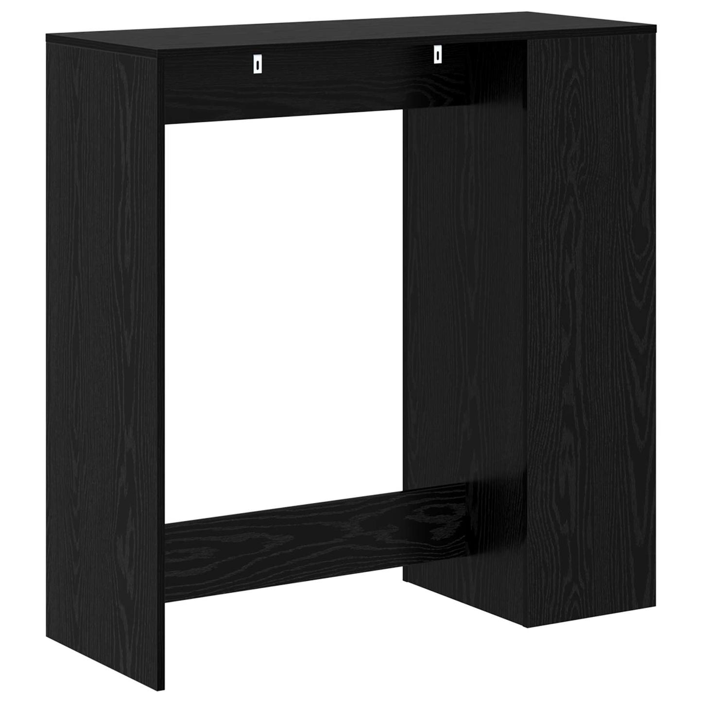 Bárasztal 101 x 40 x 103,5 cm Szerelt Fa Fekete tölgy