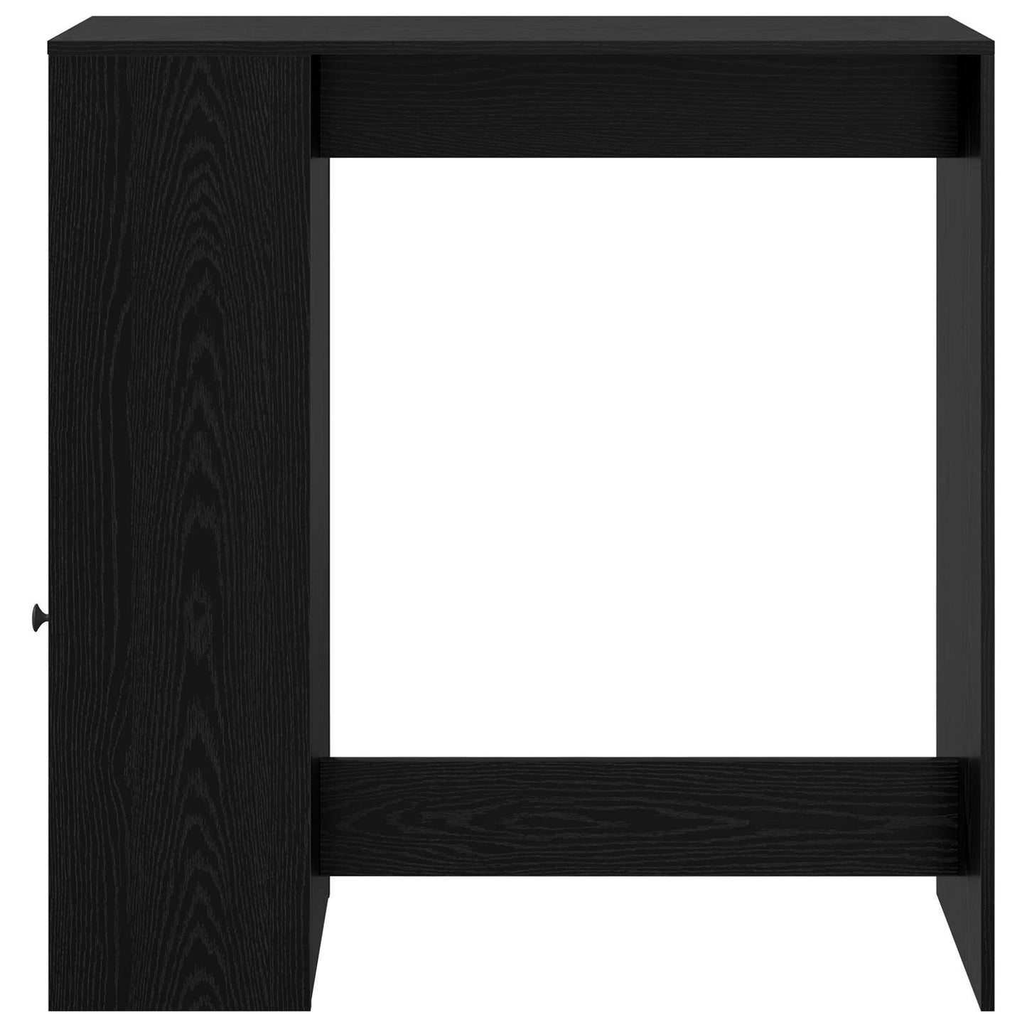 Bárasztal 101 x 40 x 103,5 cm Szerelt Fa Fekete tölgy