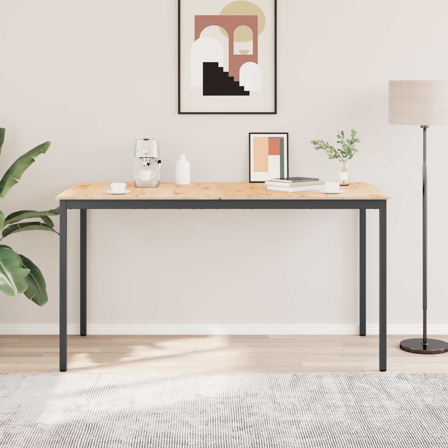 Bárasztal Természetes 200 x 100 x 105 cm Tömör fenyőfa