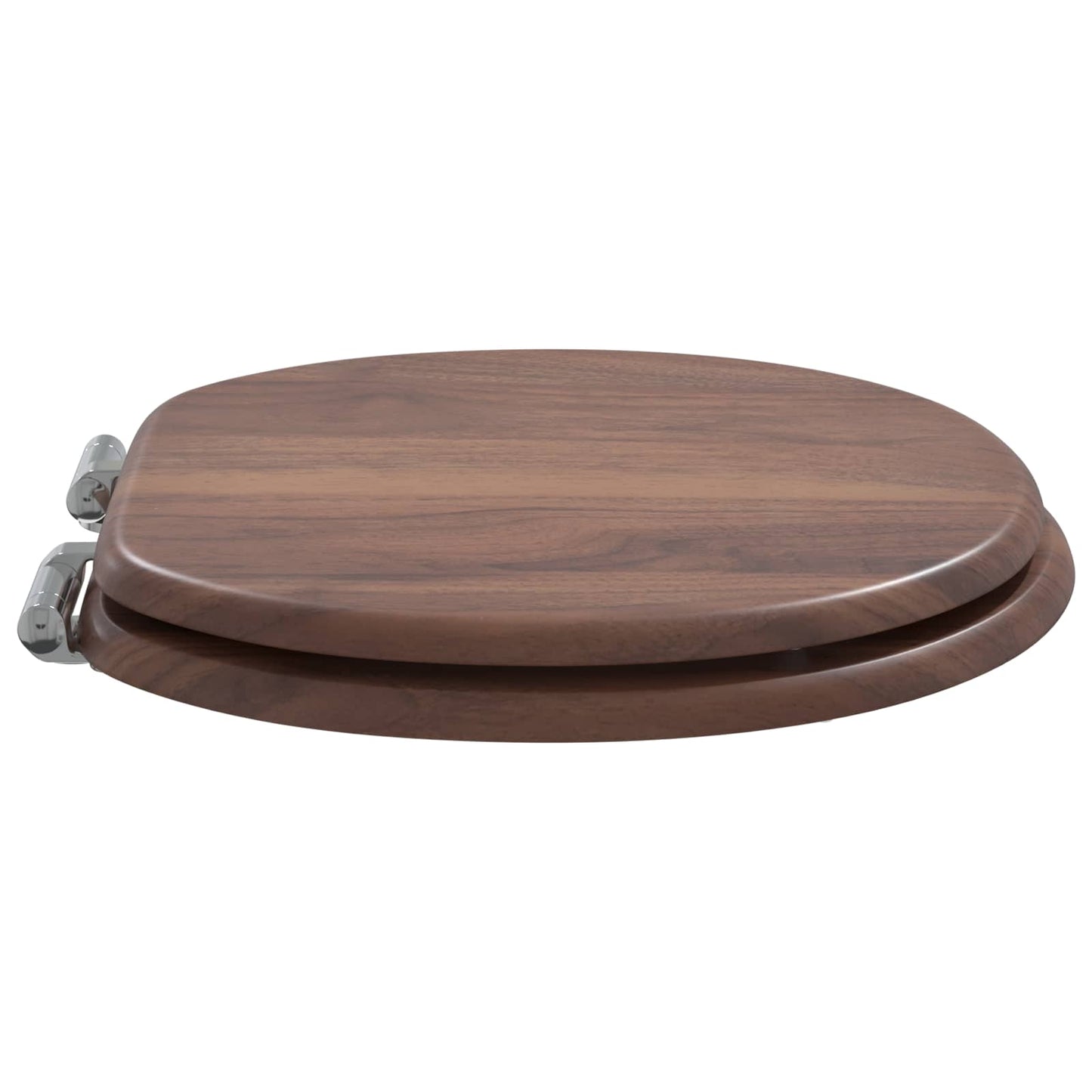 Lágy záródású WC ülőke 2 pcs Barna 44 x 38 cm MDF lap