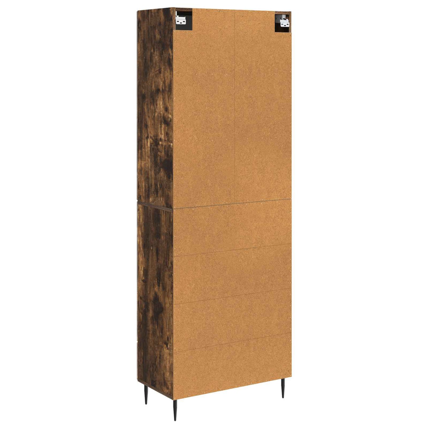 Szekrény szett 2 pcs Füstös Tölgy 66 x 34,5 x 90 cm Szerelt Fa