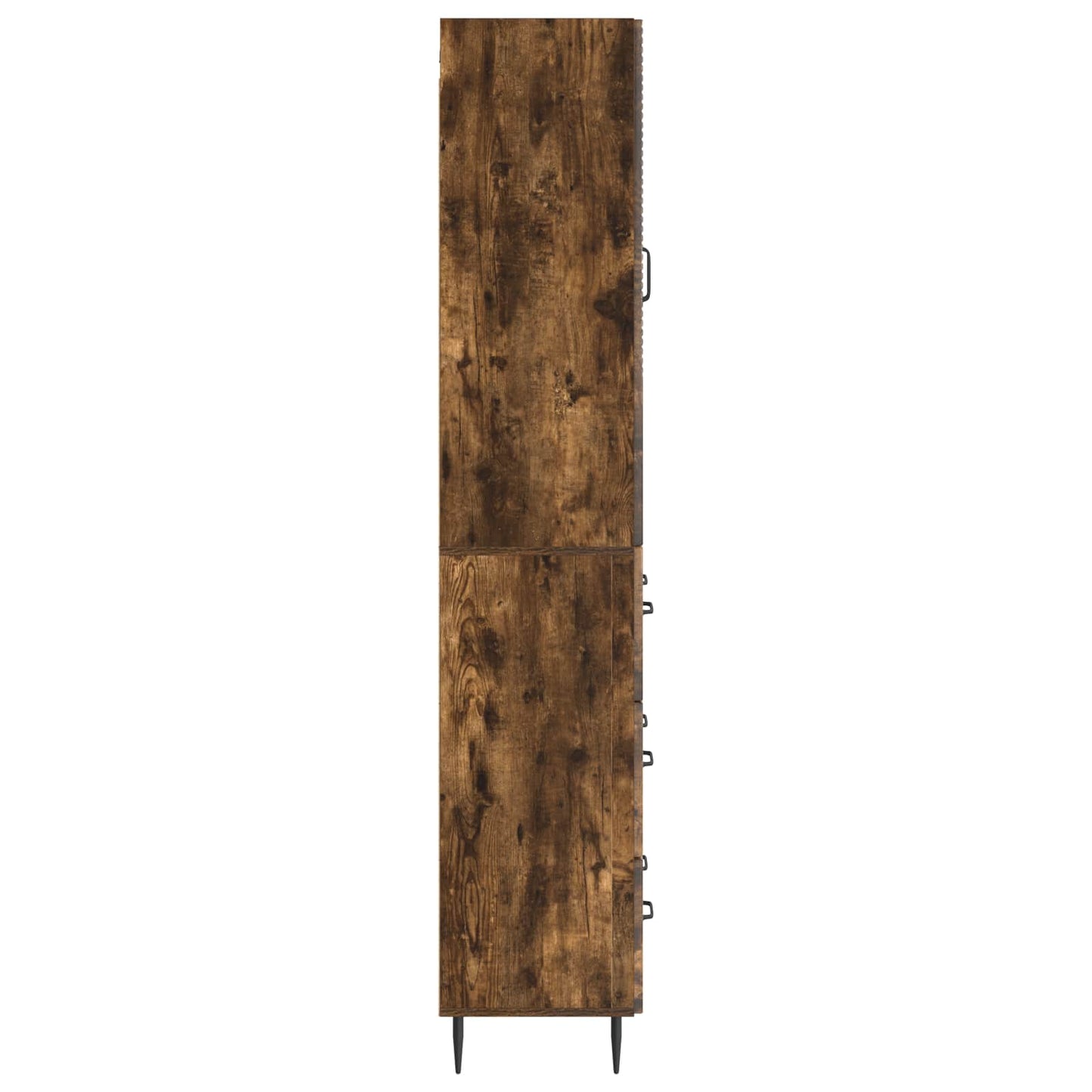 Szekrény szett 2 pcs Füstös Tölgy 66 x 34,5 x 90 cm Szerelt Fa