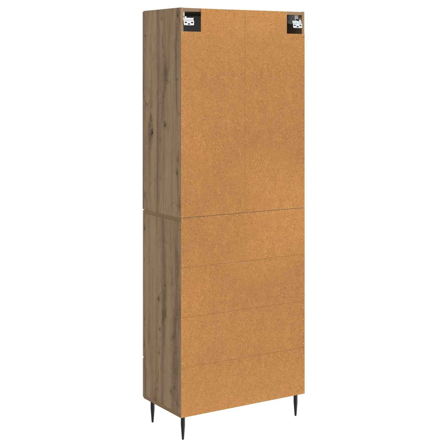 Szekrény szett 2 pcs Kézműves Tölgy 66 x 34,5 x 90 cm