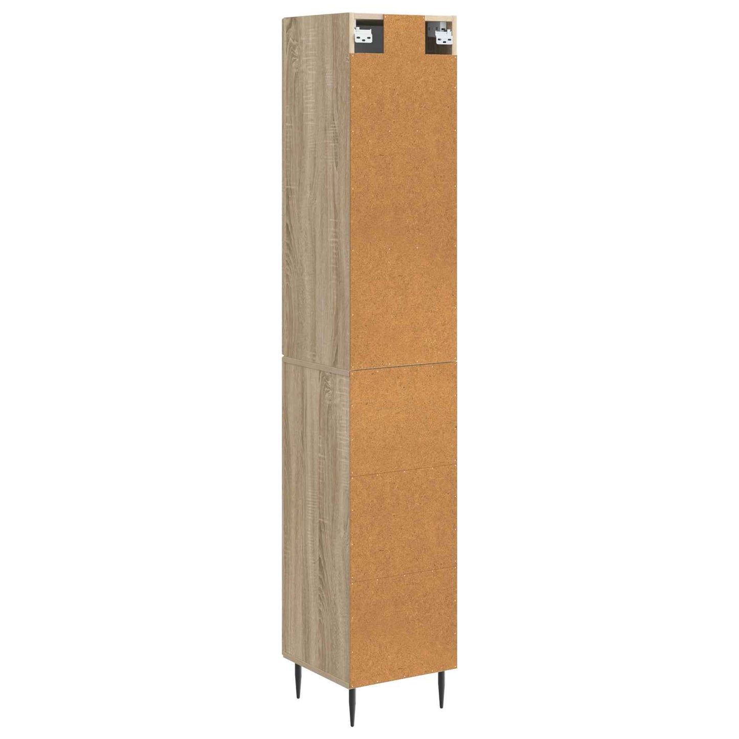 Szekrény szett 2 pcs Sonoma Tölgy 33 x 34,5 x 90 cm Szerelt Fa